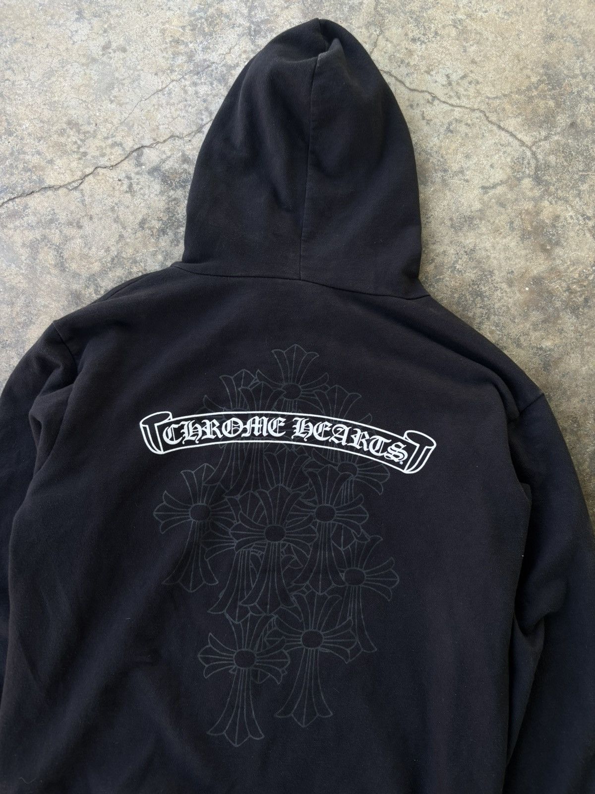 Chrome Hearts ❌SOLD OUT❌Chrome hearts cemetery Dagger ziphoodie black Size US M / EU 48-50 / 2 - 2 Thumbnail