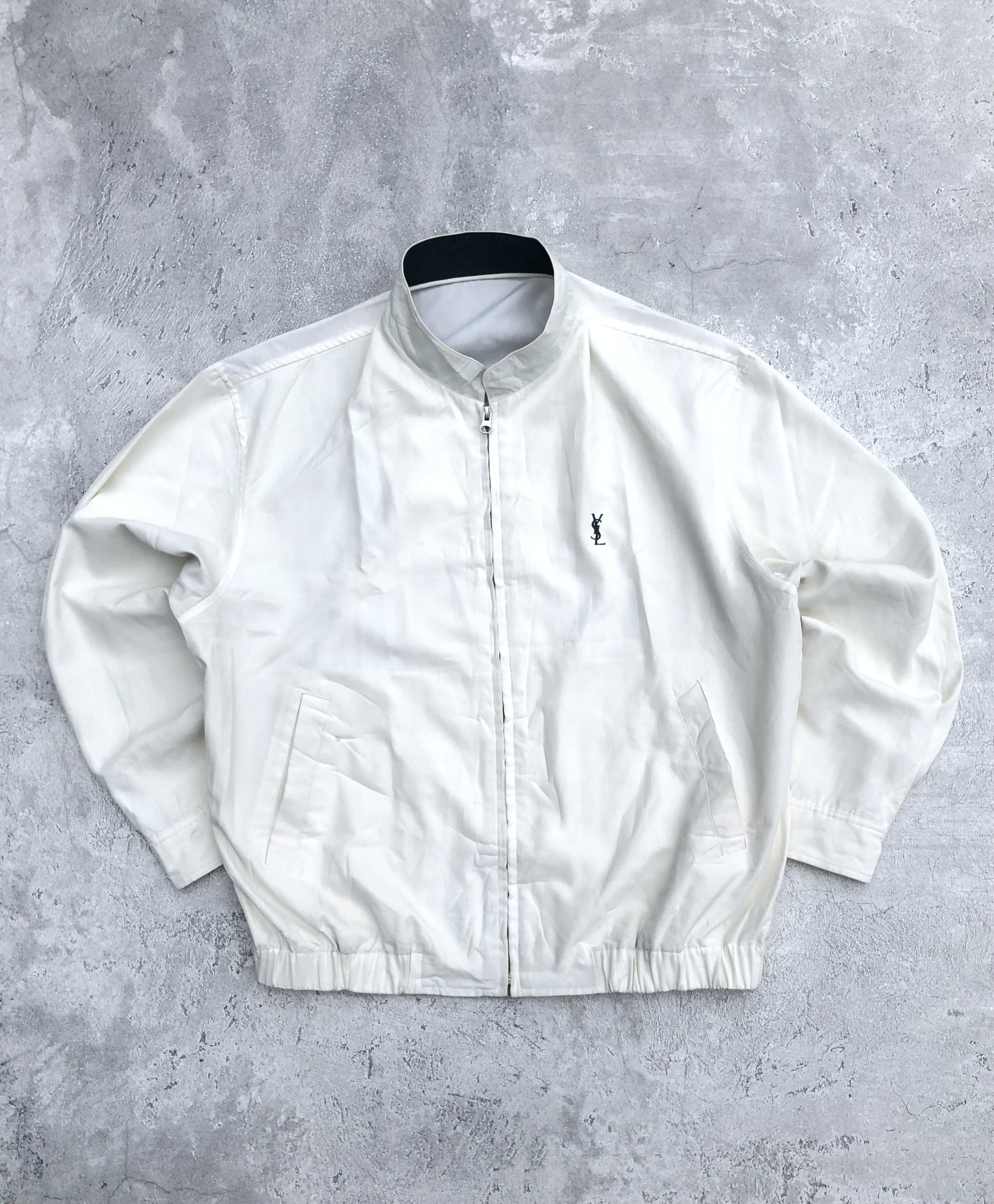 Vintage Yves Saint Laurent YSL Light white Jacket