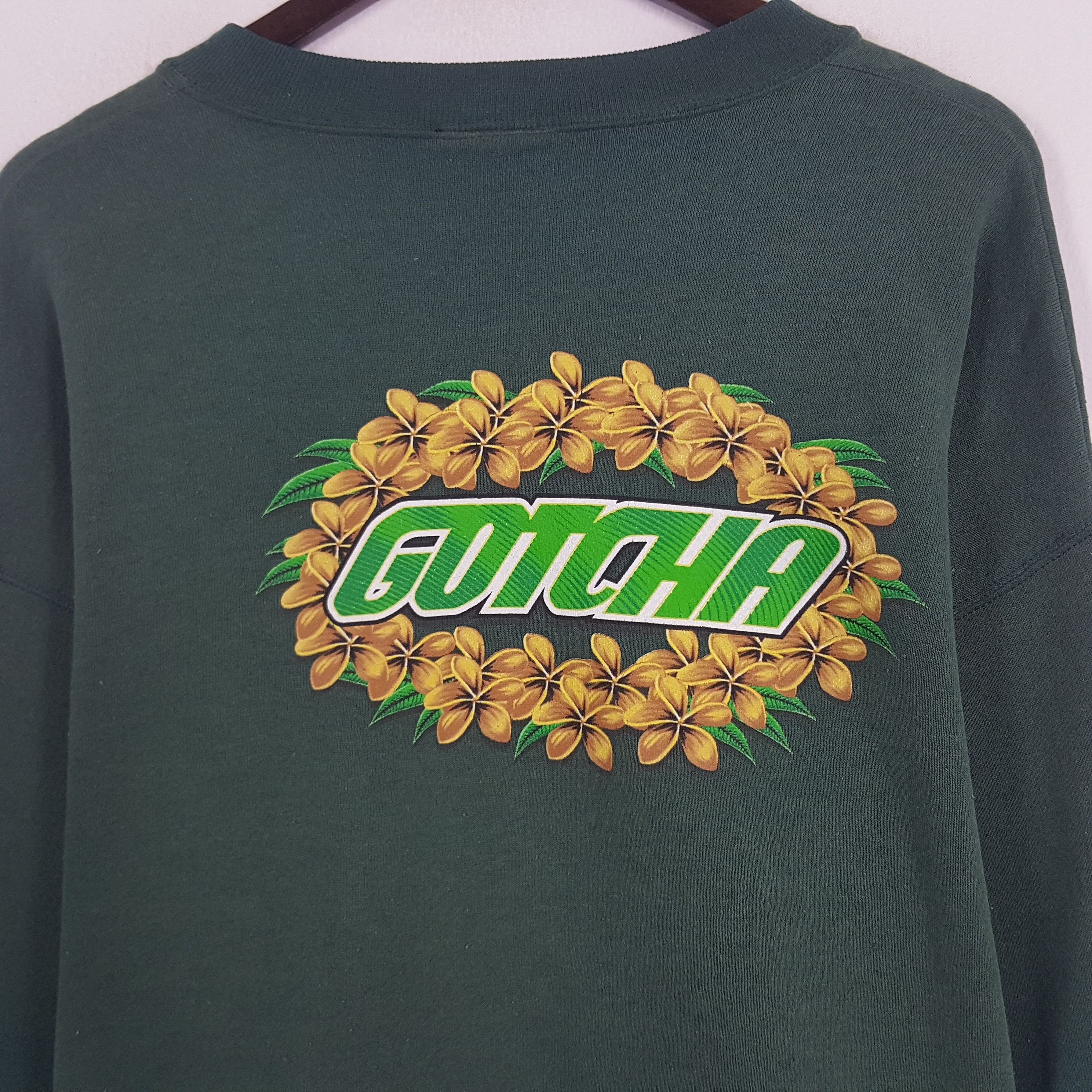 Gotcha × Vintage Vintage Gotcha Streetwear Sweatshirt Size US XL / EU 56 / 4 - 2 Thumbnail