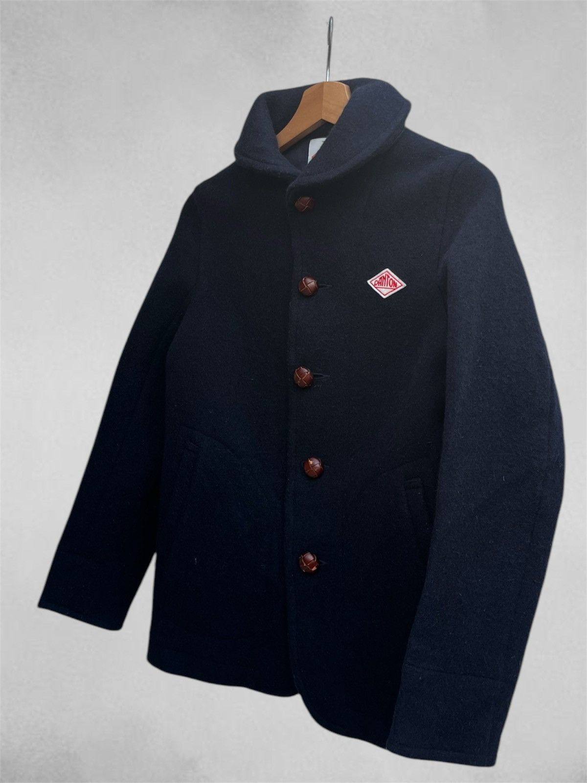 Danton × Le Laboureur Vintage Danton French Workwear Wool Mossa Jacket Size XS / US 0-2 / IT 36-38 - 6 Thumbnail