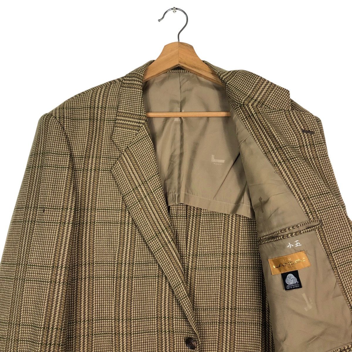 Lancel 🔥Vintage Casual Coats Double Breasts Lancel Paris Tartan Size US M / EU 48-50 / 2 - 12 Thumbnail
