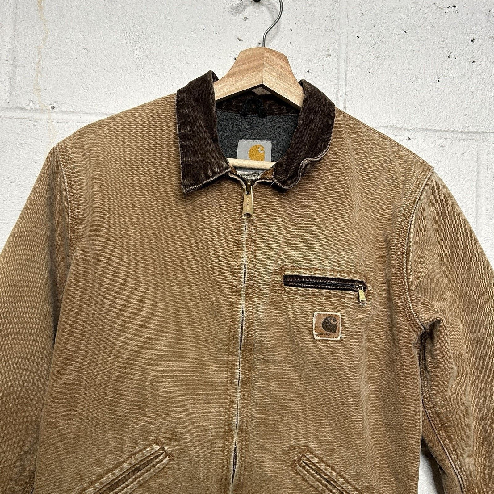 Carhartt Y2K Carhartt Sherpa-Lined Detroit Jacket “Brown” YYJ97 BRN Size XS / US 0-2 / IT 36-38 - 3 Thumbnail