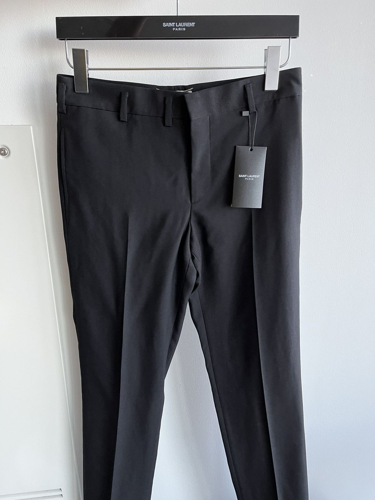 Hedi Slimane × Saint Laurent Paris × Yves Saint Laurent Super Rare Saint Laurent Hedi Slimane Tux Pant Brand New Size US 26 / EU 42 - 11 Thumbnail