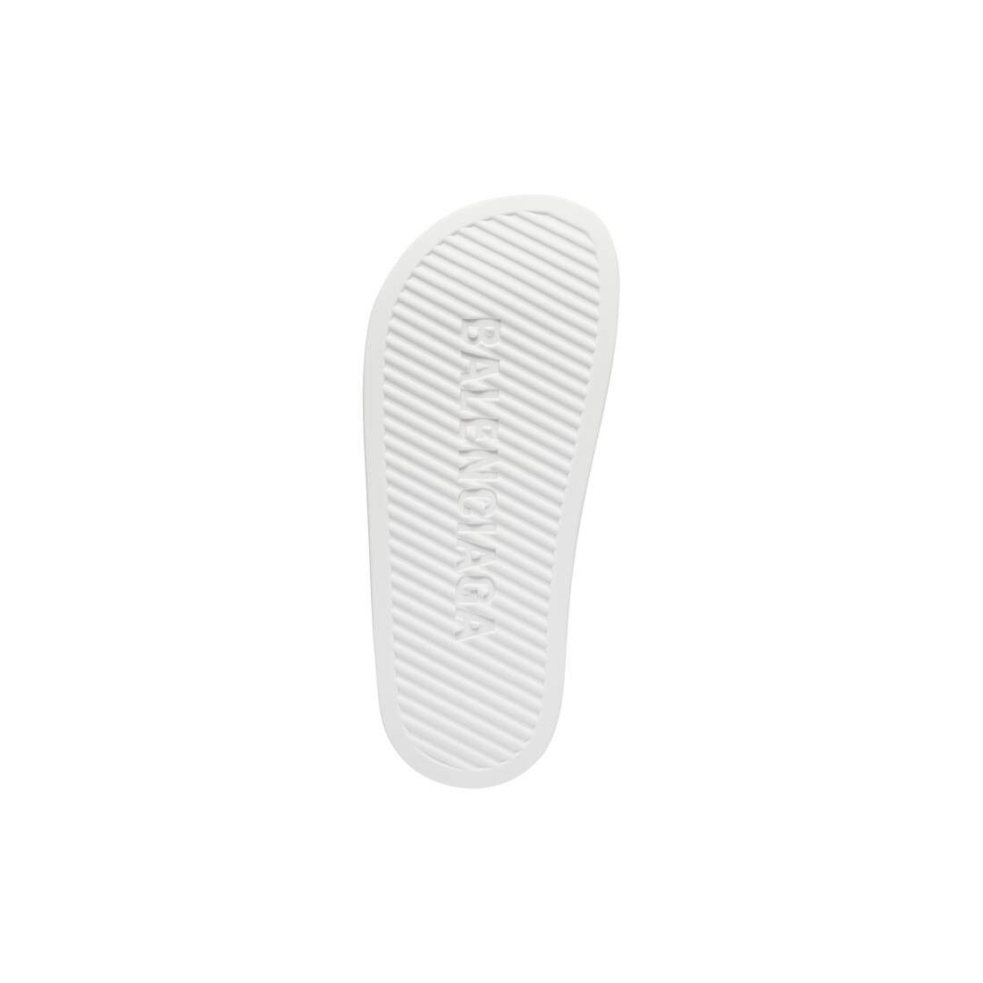 Balenciaga o1w1db10625 Chunky Slide Sandals in White Size US 11 / IT 41 - 7 Thumbnail