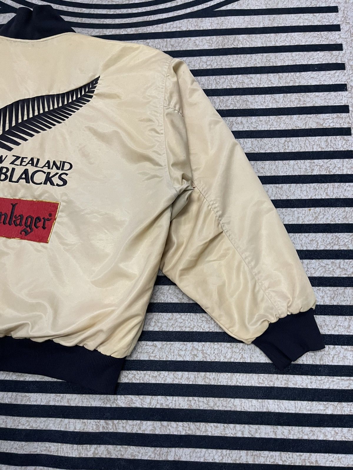Canterbury of New Zealand 90s CANTERBURY OF NEW ZEALAND ALL BLACK STEINLAGER BOMBER Size US XL / EU 56 / 4 - 21 Thumbnail