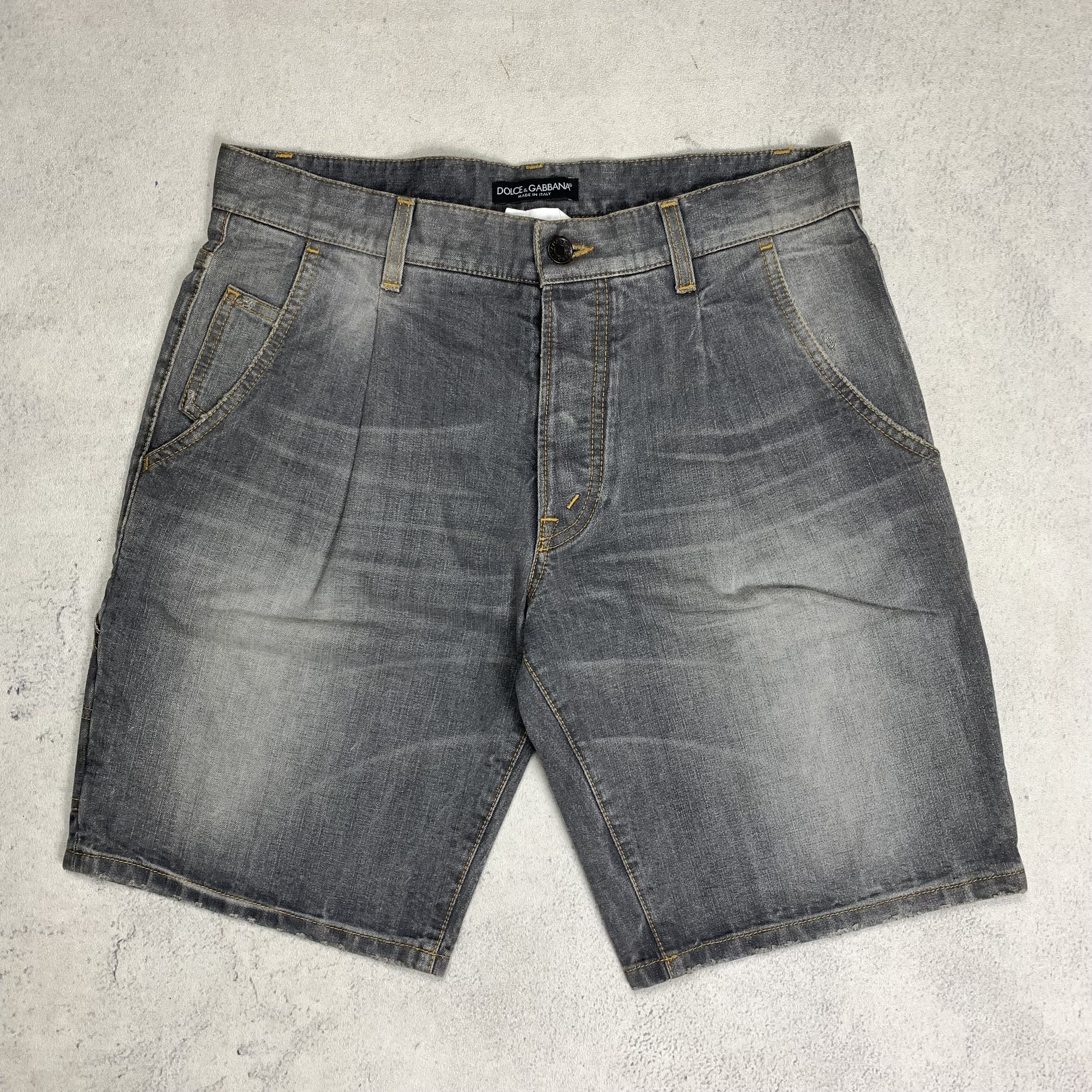 Dolce & Gabbana Dolce & Gabbana Multi Pocket Short Denim Pants Size US 32 / EU 48 - 1 Thumbnail