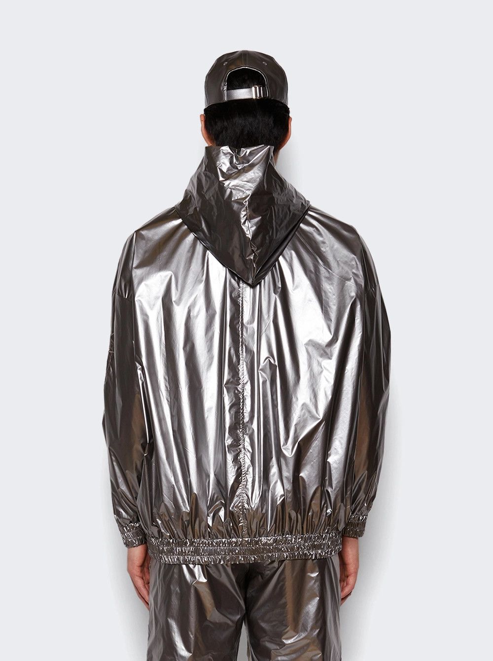 Champion × Rick Owens o1mle0226 Jason's Zip Hoodie in Silver Size US XXL / EU 58 / 5 - 5 Thumbnail