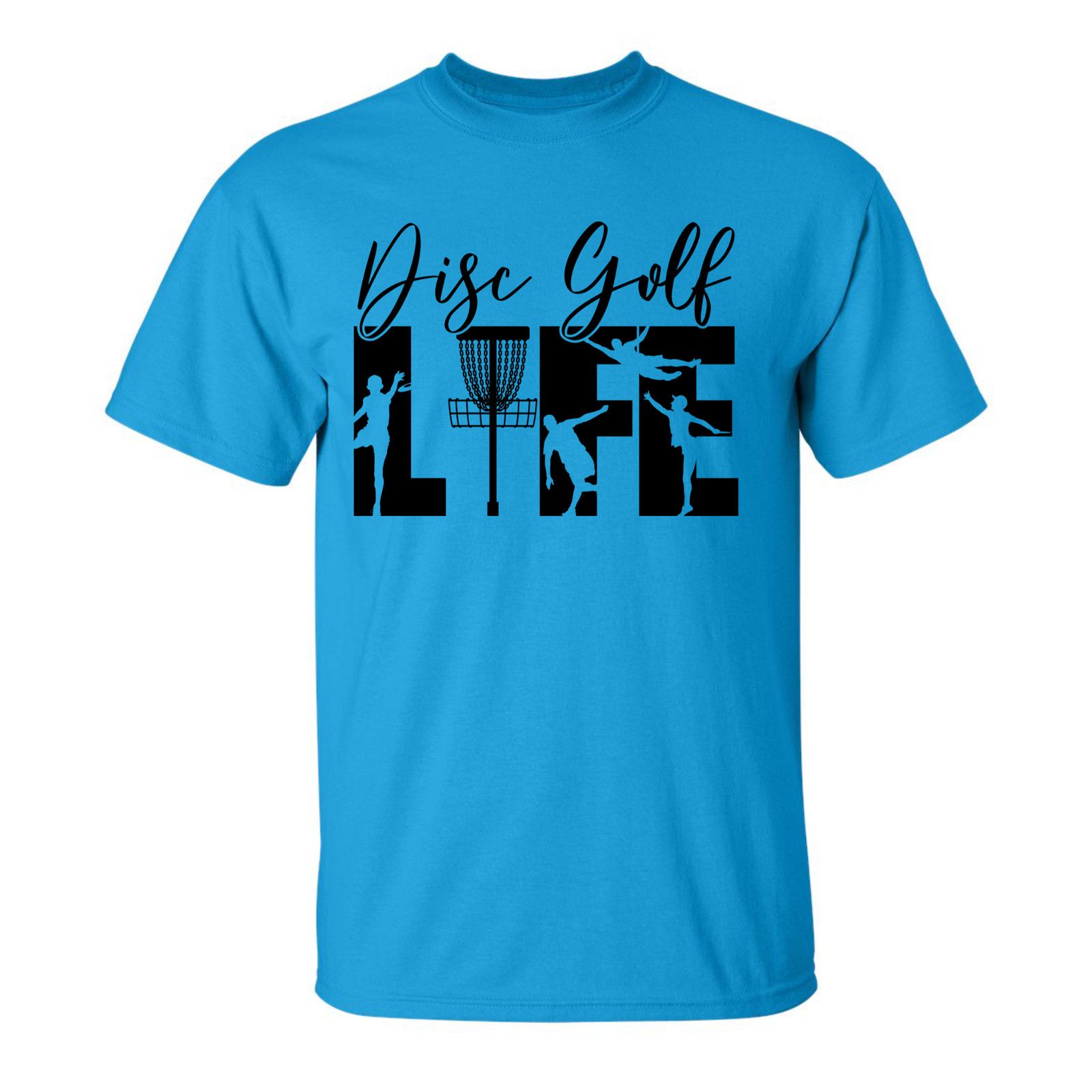 Gildan Disc Golf T Shirt DISCGOLF LIFE Discgolfer Discgolfing Shirt Size US L / EU 52-54 / 3 - 10 Thumbnail