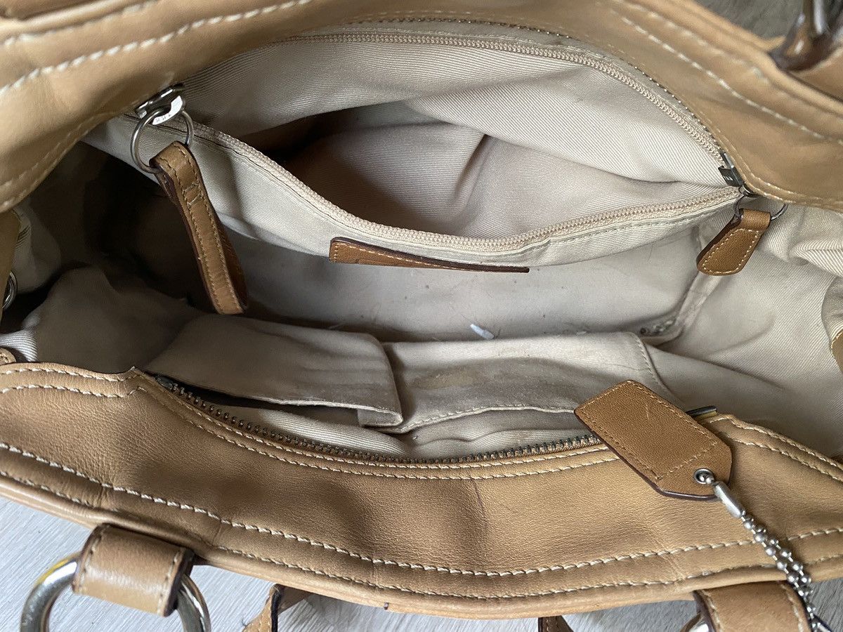 Coach Y2K Coach Medium Soho Tote Satchel Handbag 8A09 Size ONE SIZE - 7 Thumbnail