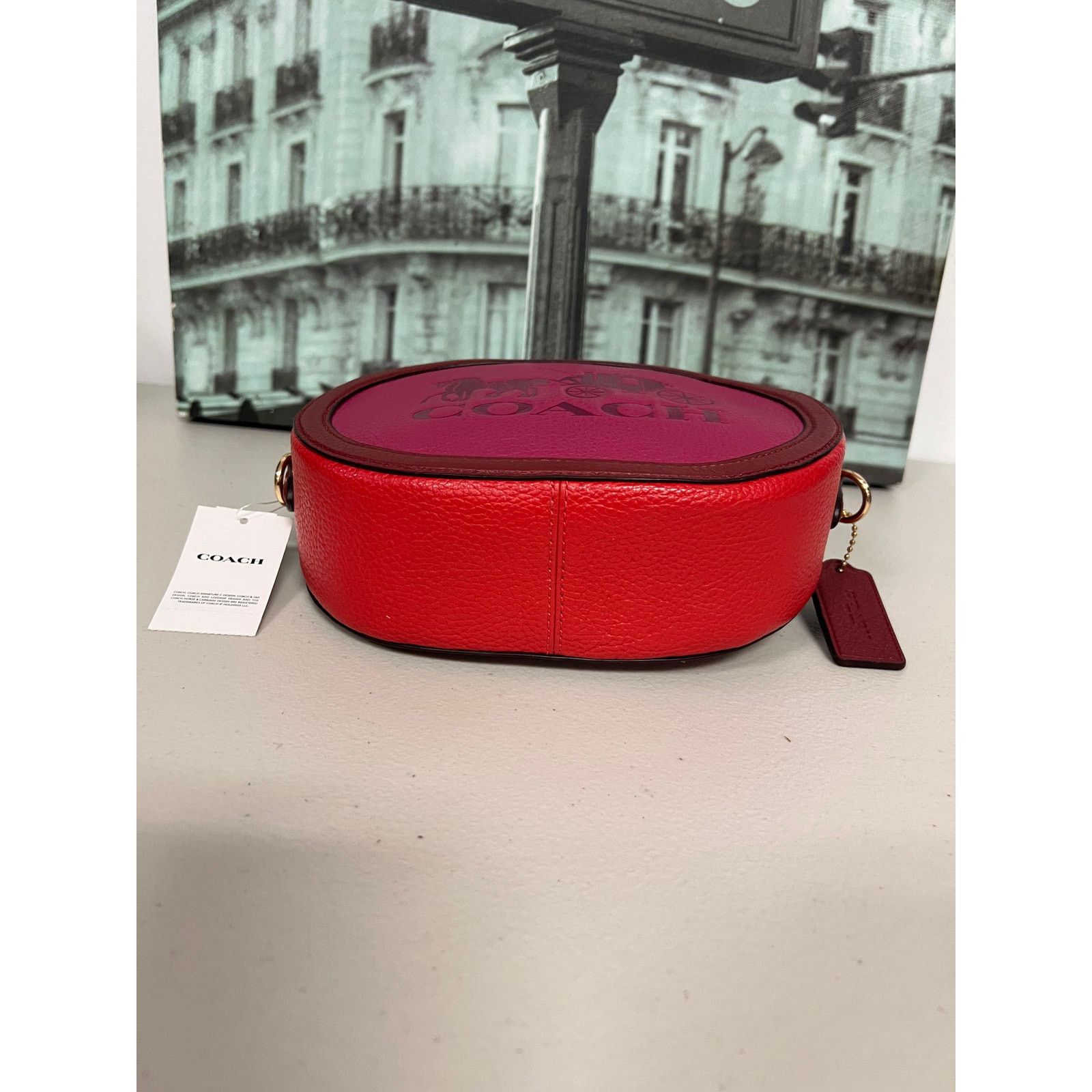 Coach Coach C5777 Camera Bag In Colorblock With Horse And Carriage Size ONE SIZE - 5 Thumbnail