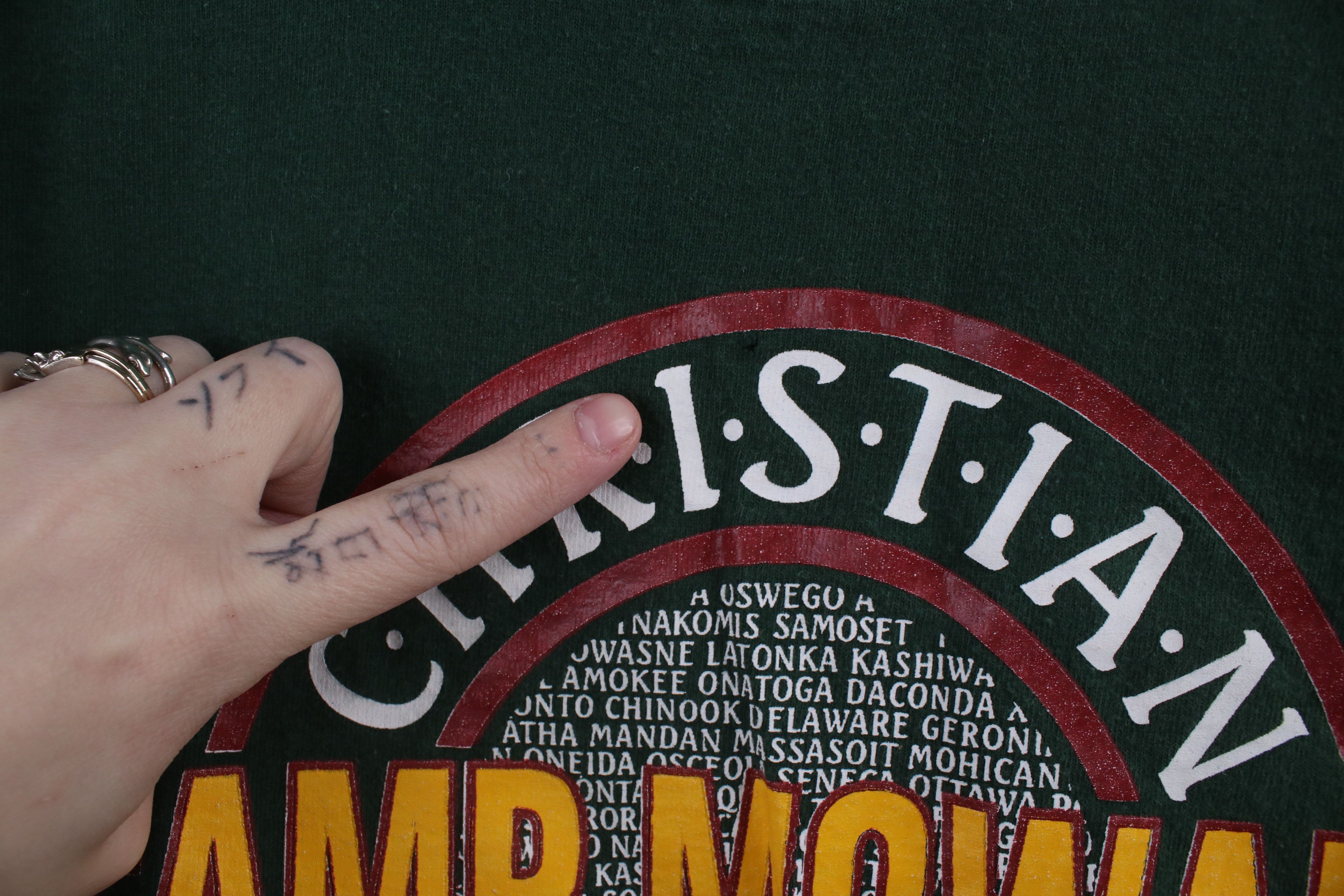 Vintage Vintage 90s Christian Fellowship Camp Mowana T-Shirt USA Size US L / EU 52-54 / 3 - 5 Thumbnail