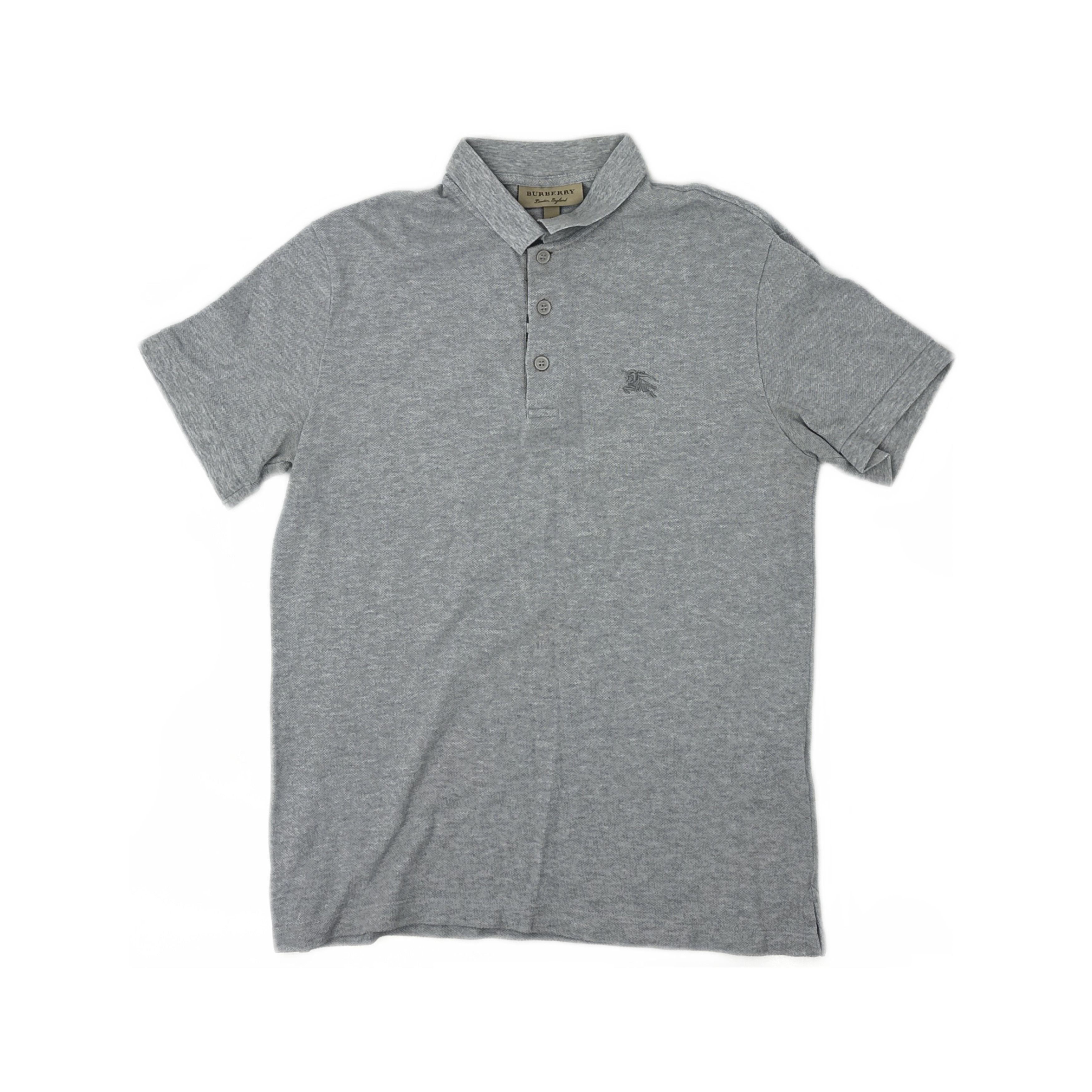 Burberry Burberry Embroidered Logo Polo Shirt Size M Size US M / EU 48-50 / 2 - 1 Thumbnail