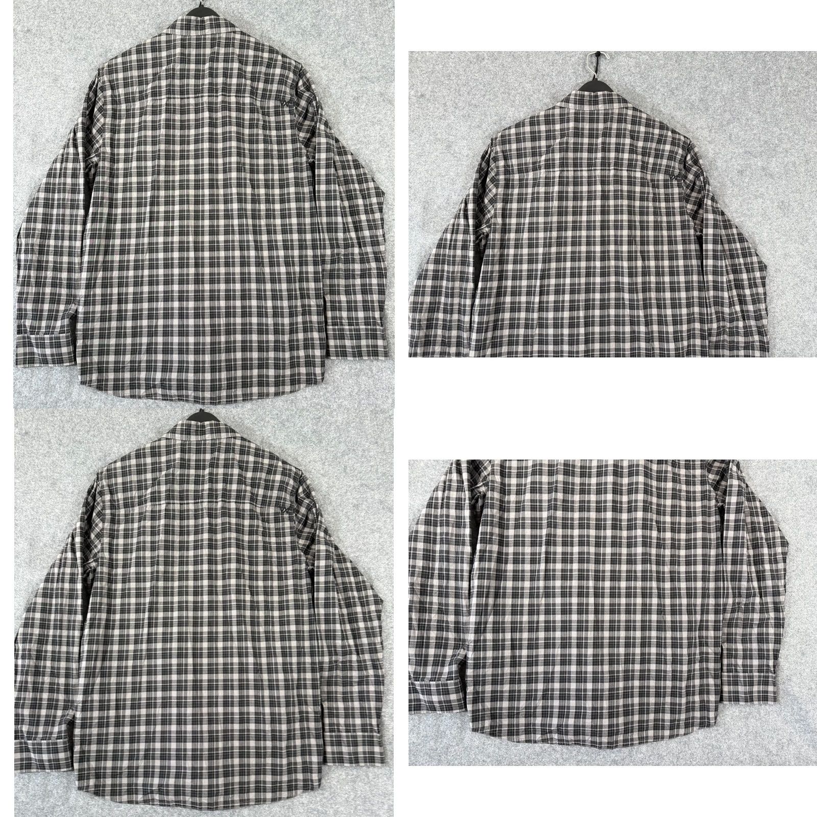 Vintage 5.11 Tactical Shirt Mens M Gray Button Black Plaid Long Sleeve Snaps Workwear Size US M / EU 48-50 / 2 - 8 Thumbnail