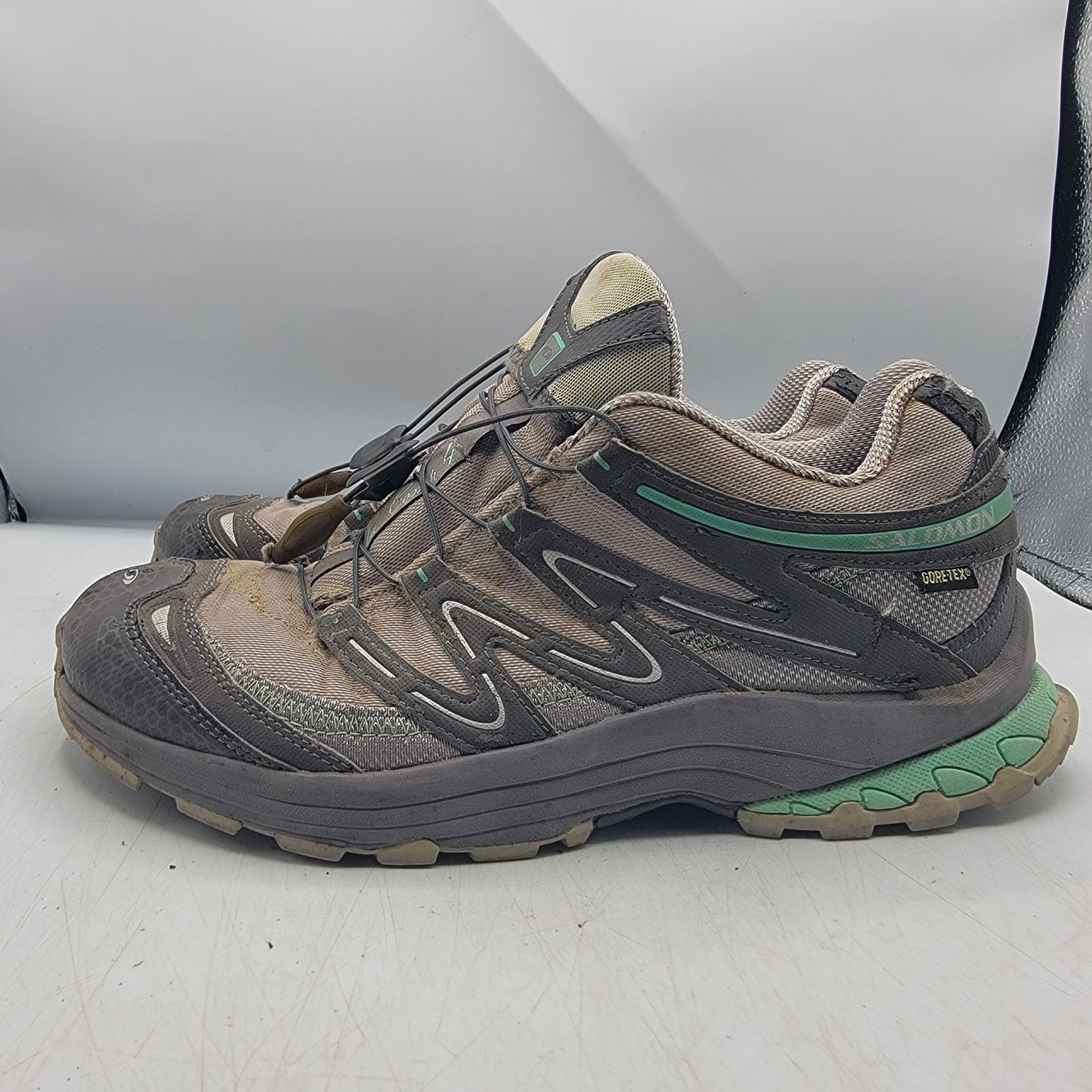 Salomon Salomon XA Comp 4 SCS Womens Size 9 Gray Shoes Gore Tex Trai Size US 9 / IT 39 - 12 Thumbnail