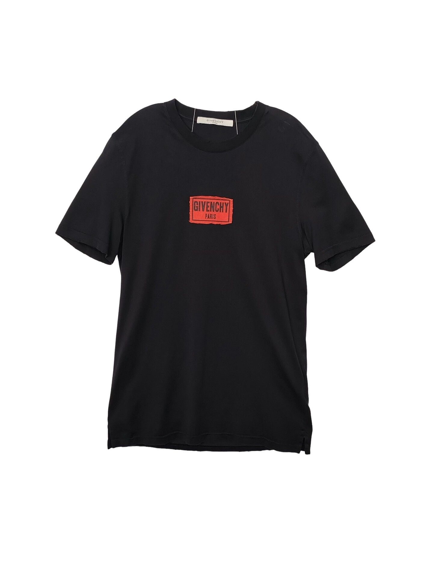 Givenchy Givenchy Red Logo Patch T-Shirt Size S Size US S / EU 44-46 / 1 - 1 Thumbnail