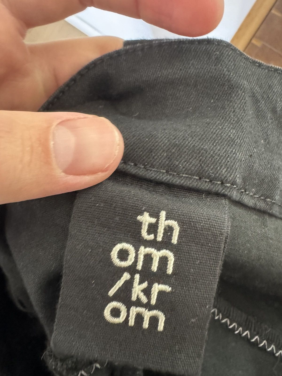 Thom Krom Nwt Stitched denim Size US 30 / EU 46 - 8 Thumbnail