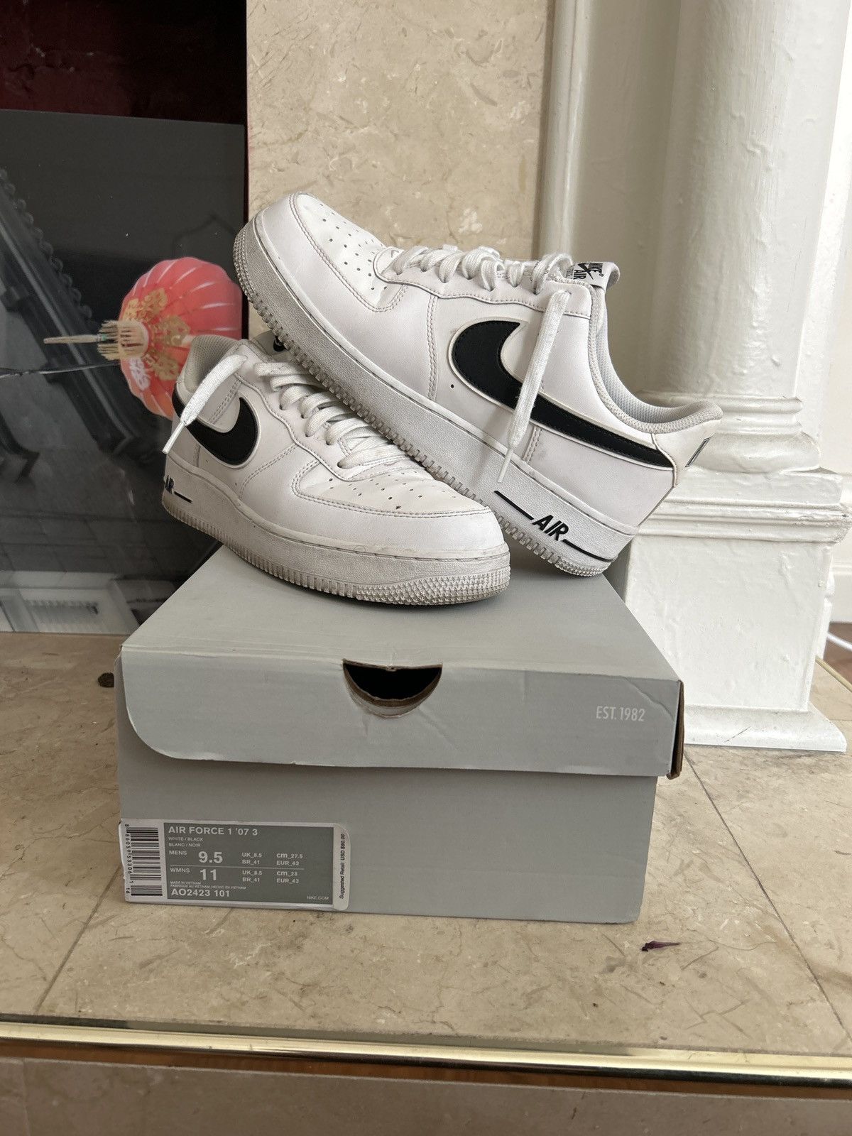 Nike Air Force 1 ‘07 3 Size US 9.5 / EU 42-43 - 7 Thumbnail