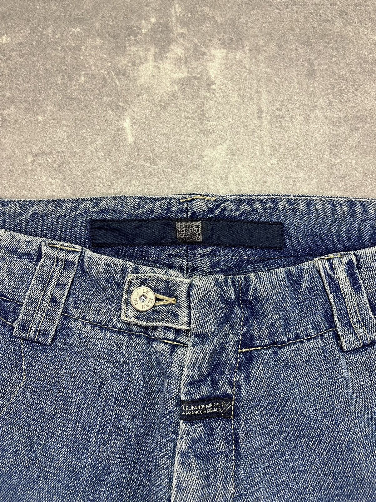 Marithe + Francois Girbaud Marithe + Francois Girbaud Baggy Straps Denim Jorts 34 Size US 34 / EU 50 - 7 Thumbnail