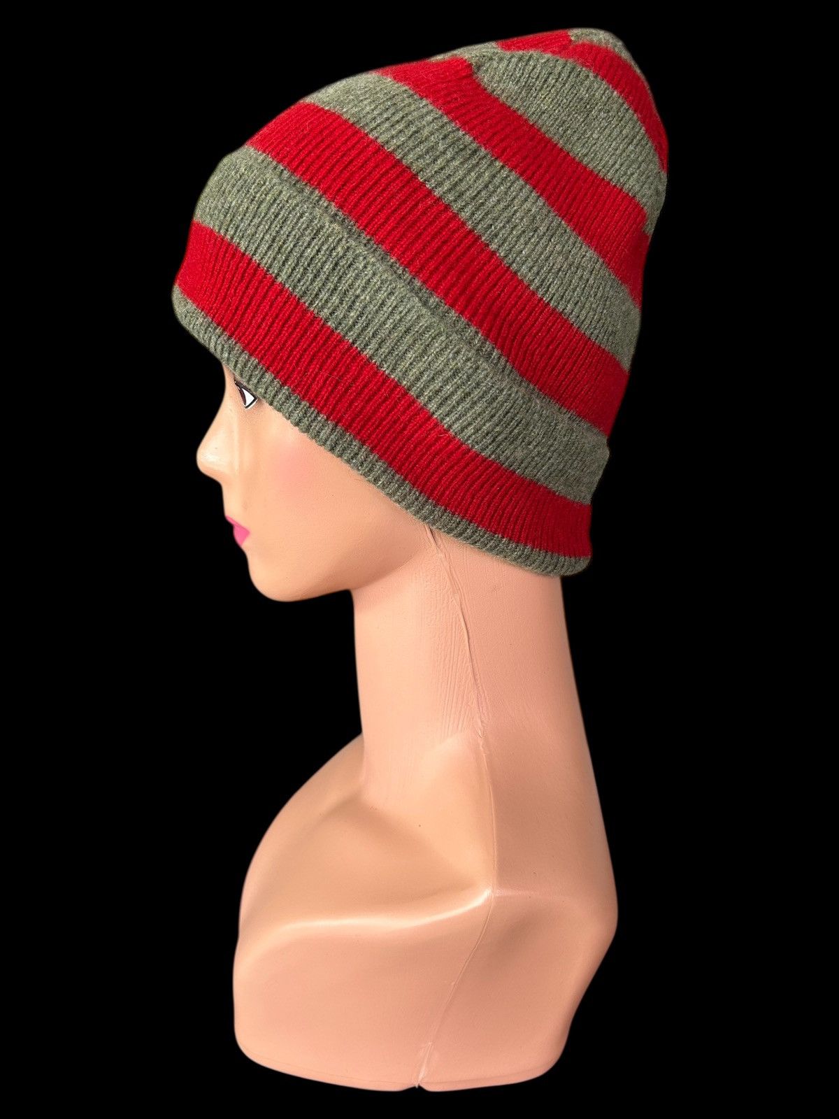 Kapital Stripe Vintage Grunge Rock Style Beanie Hats Size ONE SIZE - 1 Thumbnail