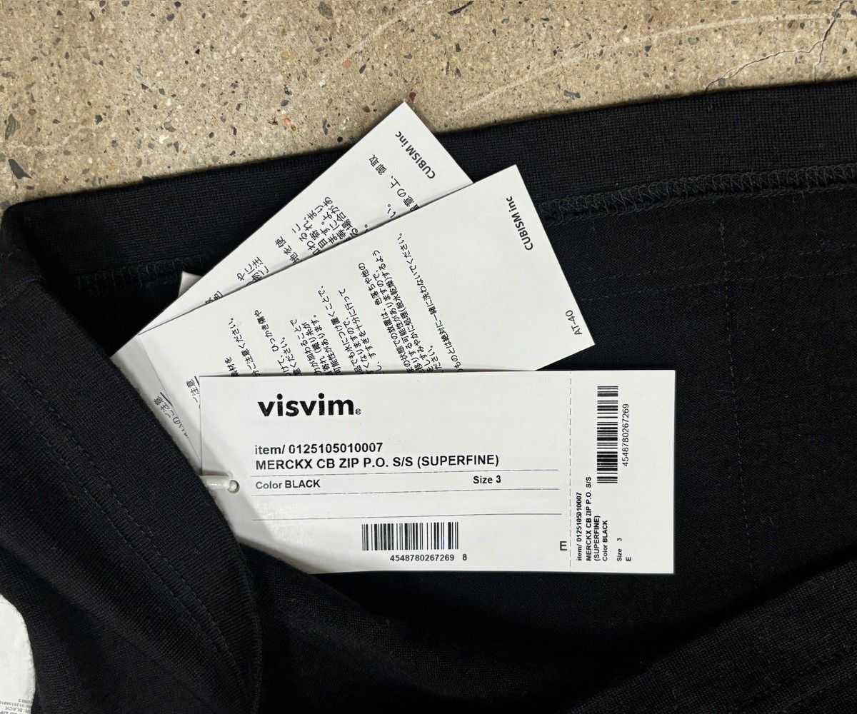 Visvim VISVIM 25SS MERCKX CB ZIP P.O. S/S (SUPERFINE) Size US L / EU 52-54 / 3 - 10 Thumbnail