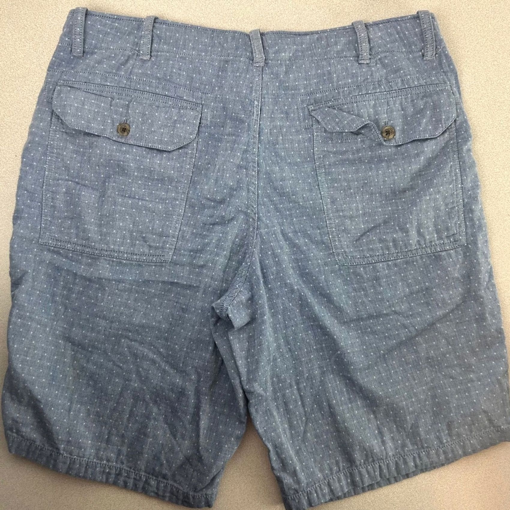Gap Gap Fatigue Dot Shorts Mens 36 Blue Polka Dot Cotton Drawstring 960008-00 Size US 36 / EU 52 - 7 Thumbnail