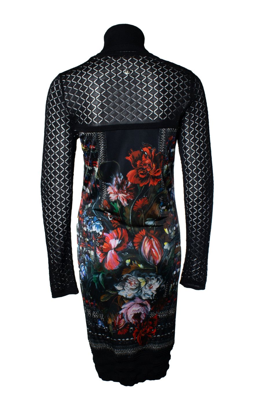 Roberto Cavalli Roberto Cavalli, Floral printed dress Size M / US 6-8 / IT 42-44 - 3 Thumbnail