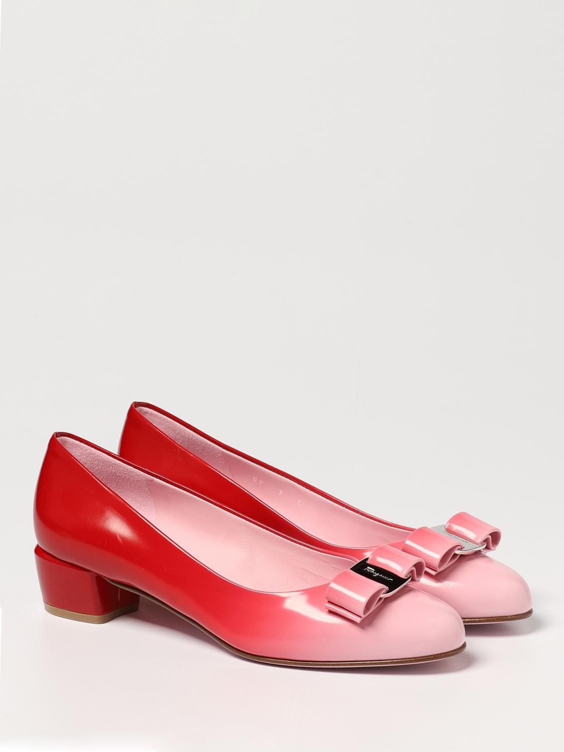 Salvatore Ferragamo o1y0426 Pumps in Magenta Size US 5.5 / IT 35.5 - 4 Thumbnail
