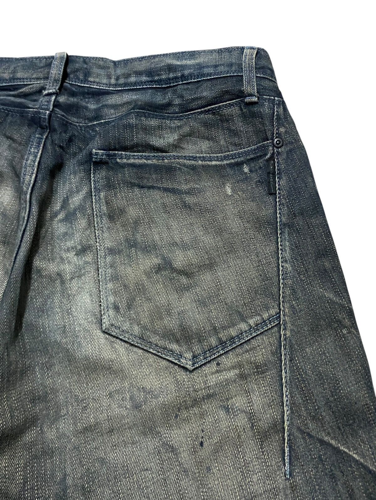 Neil Barrett Very Rare Design Vintage Neil Barrett Distressed Jeans 2000s Size US 34 / EU 50 - 6 Thumbnail