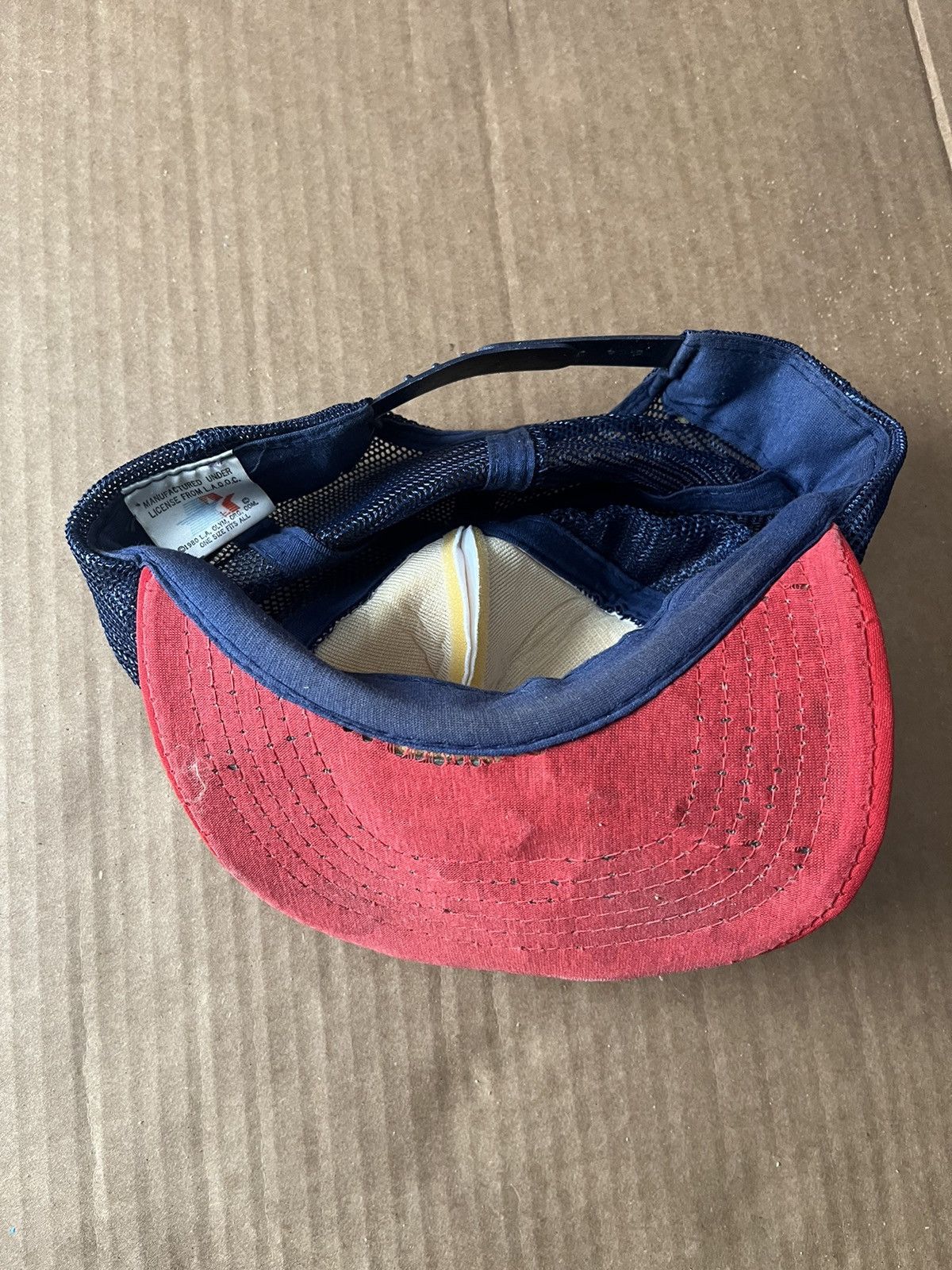 Vintage Vintage 1984 Olympic Trucker Hat Size ONE SIZE - 4 Thumbnail