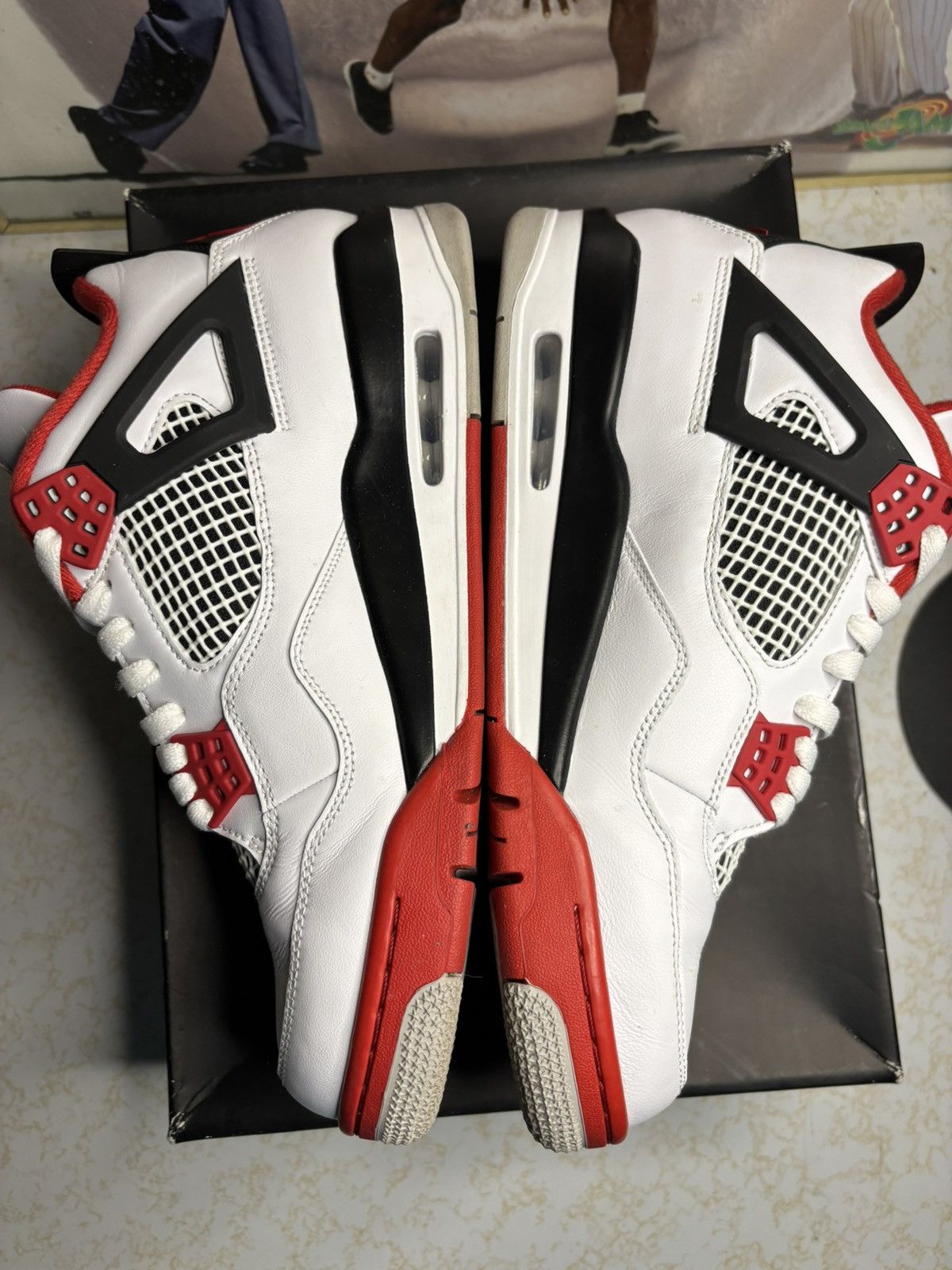 Jordan Brand Jordan Retro 4 “Fire Red” 2020 Size US 10 / EU 43 - 3 Thumbnail