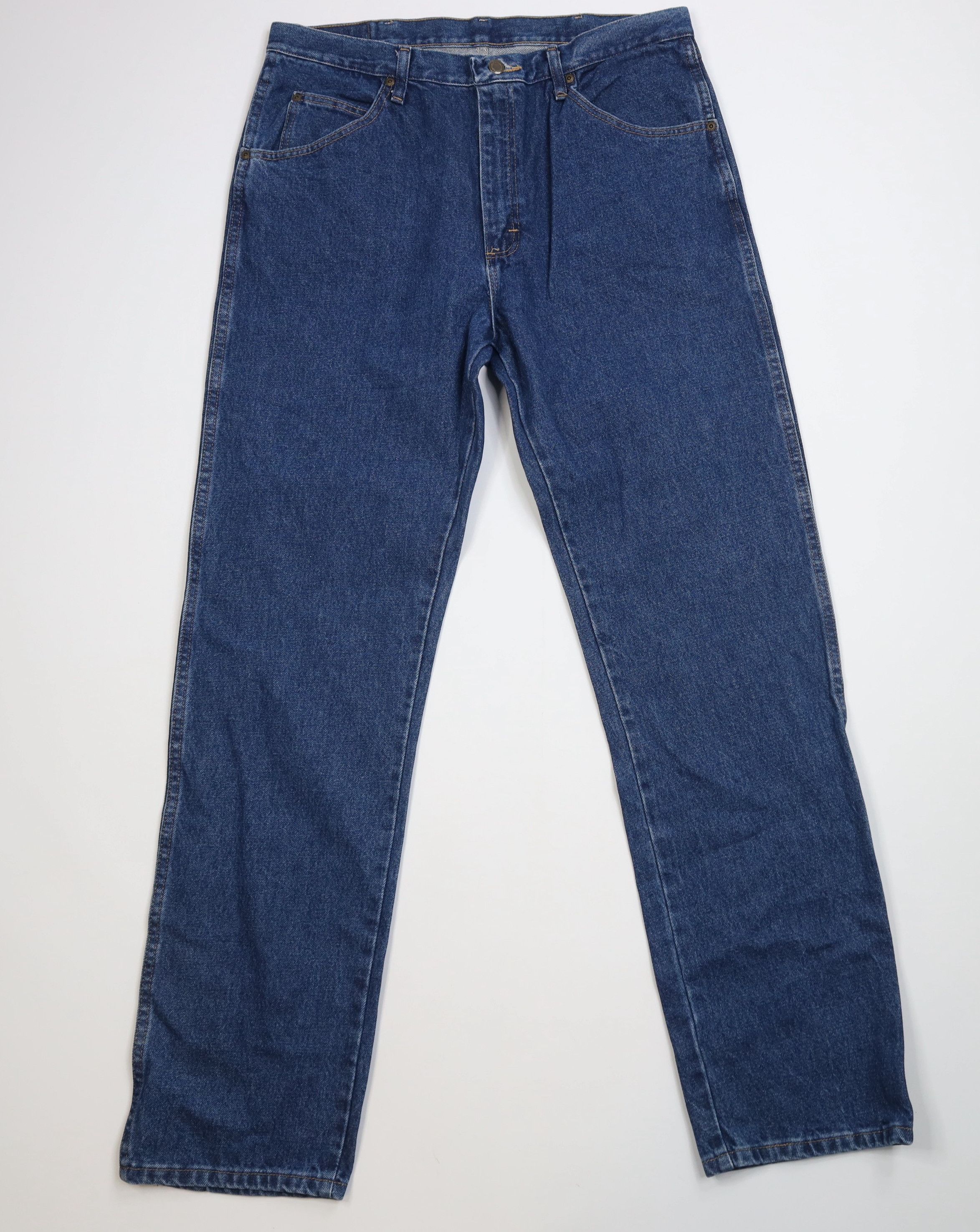 Wrangler Deadstock Vintage Y2K Wrangler Fit Straight Leg Denim Jeans Size US 36 / EU 52 - 1 Thumbnail