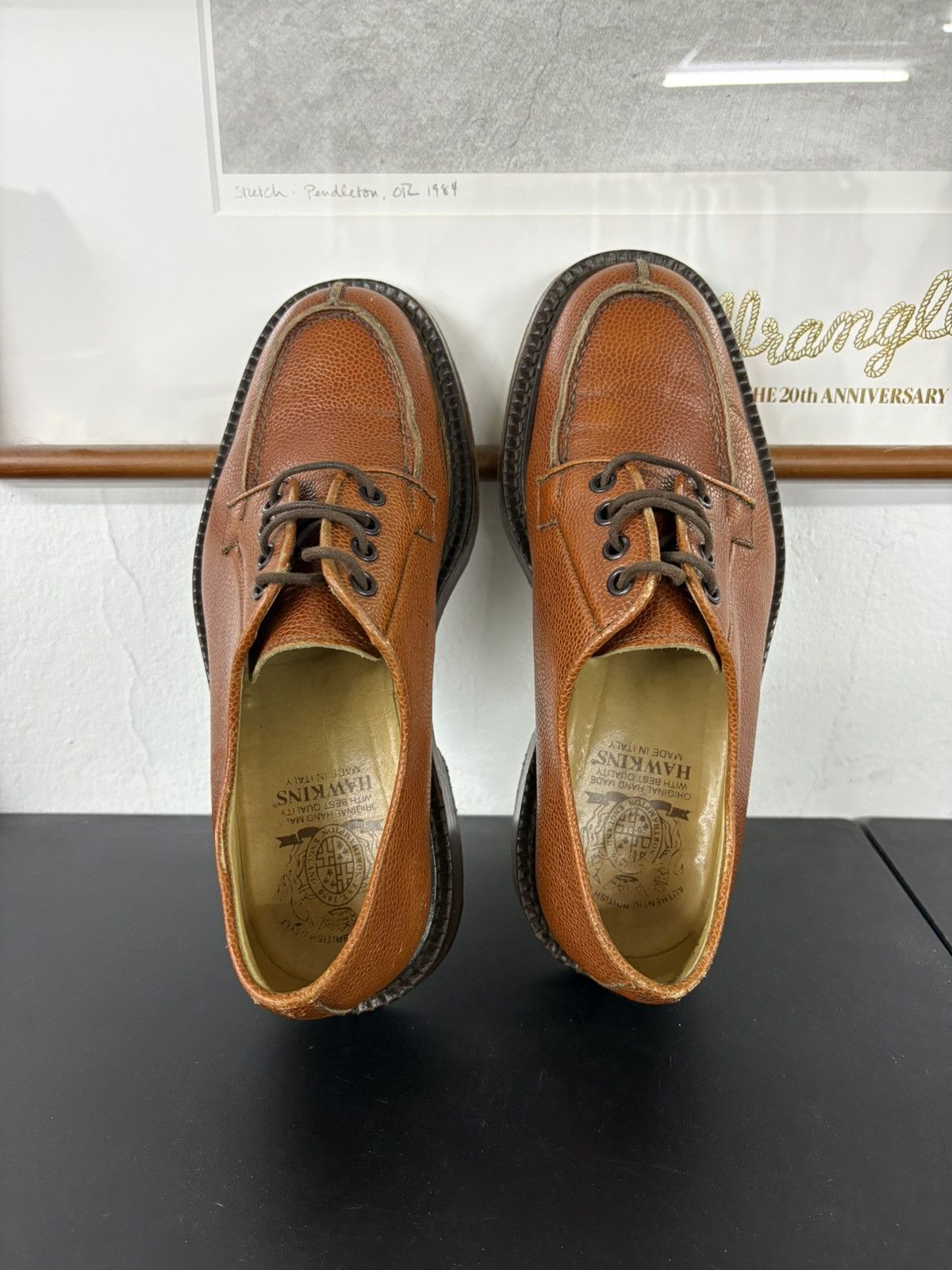 Tricker's Hawkins inspired by Tricker heath moc toe derby 6.5 UK Size US 7.5 / EU 40-41 - 12 Thumbnail