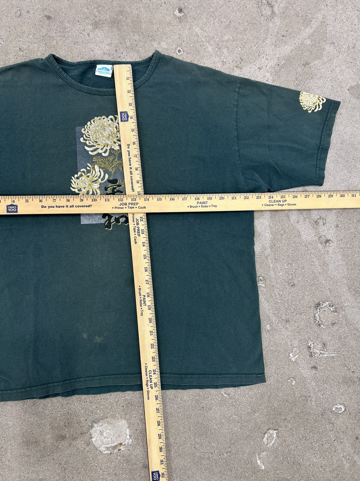 Japanese Brand Vintage 90s Japanese T shirt lotus flower Size US XL / EU 56 / 4 - 5 Thumbnail