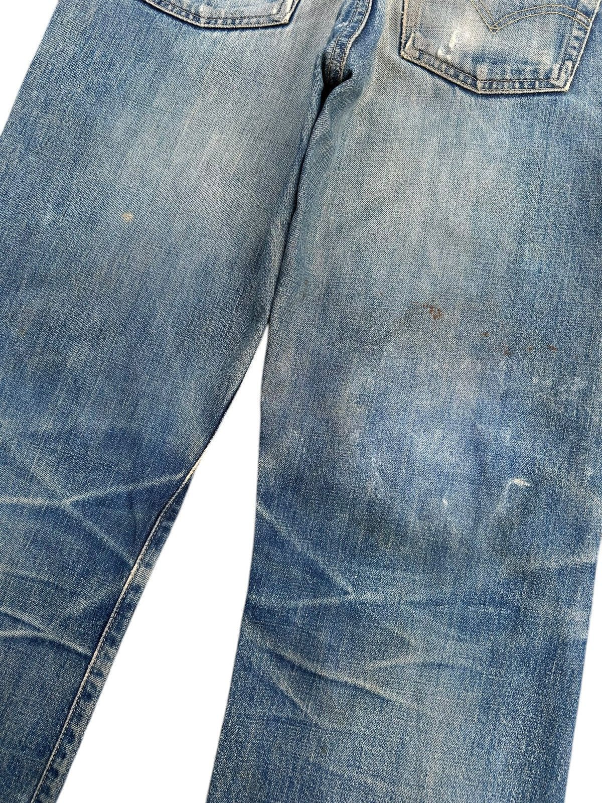 Kapital Thrashed Vintage Levis Big E Selvedge Denim Jeans Size US 33 - 16 Thumbnail