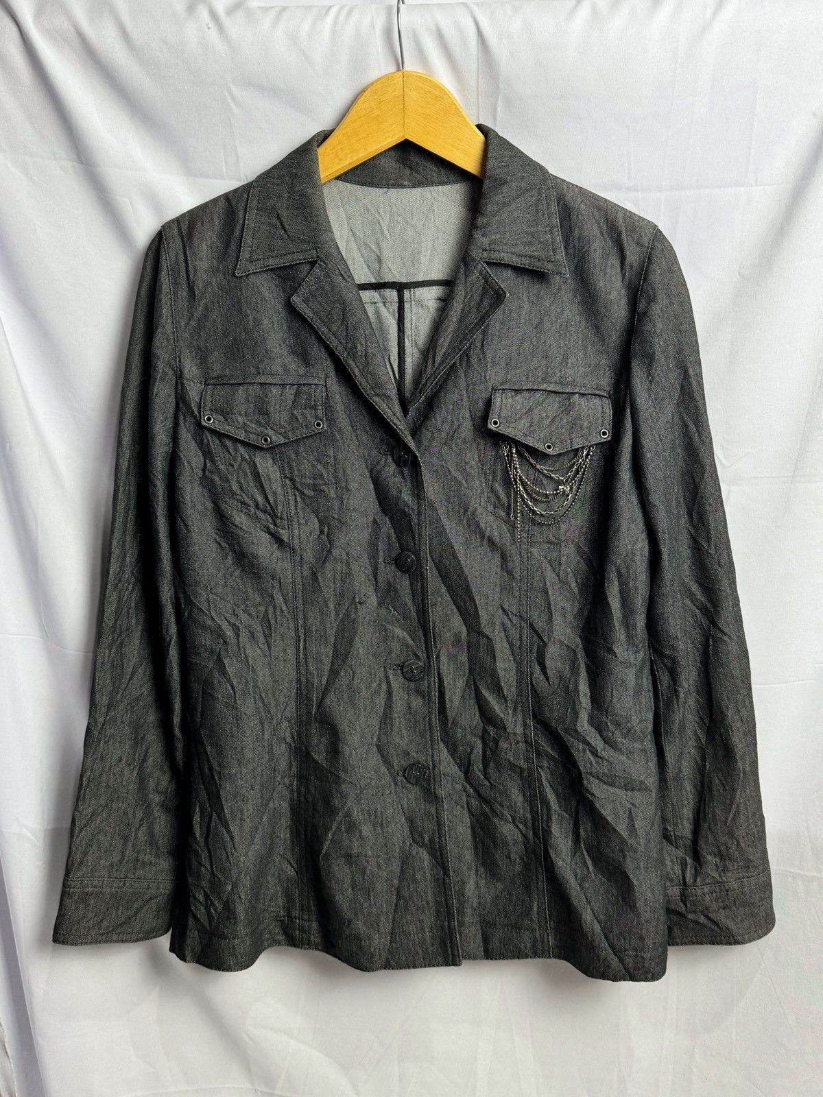 Japanese Brand 14th Chains Pocket Leilian Like Blazer Size US M / EU 48-50 / 2 - 4 Thumbnail