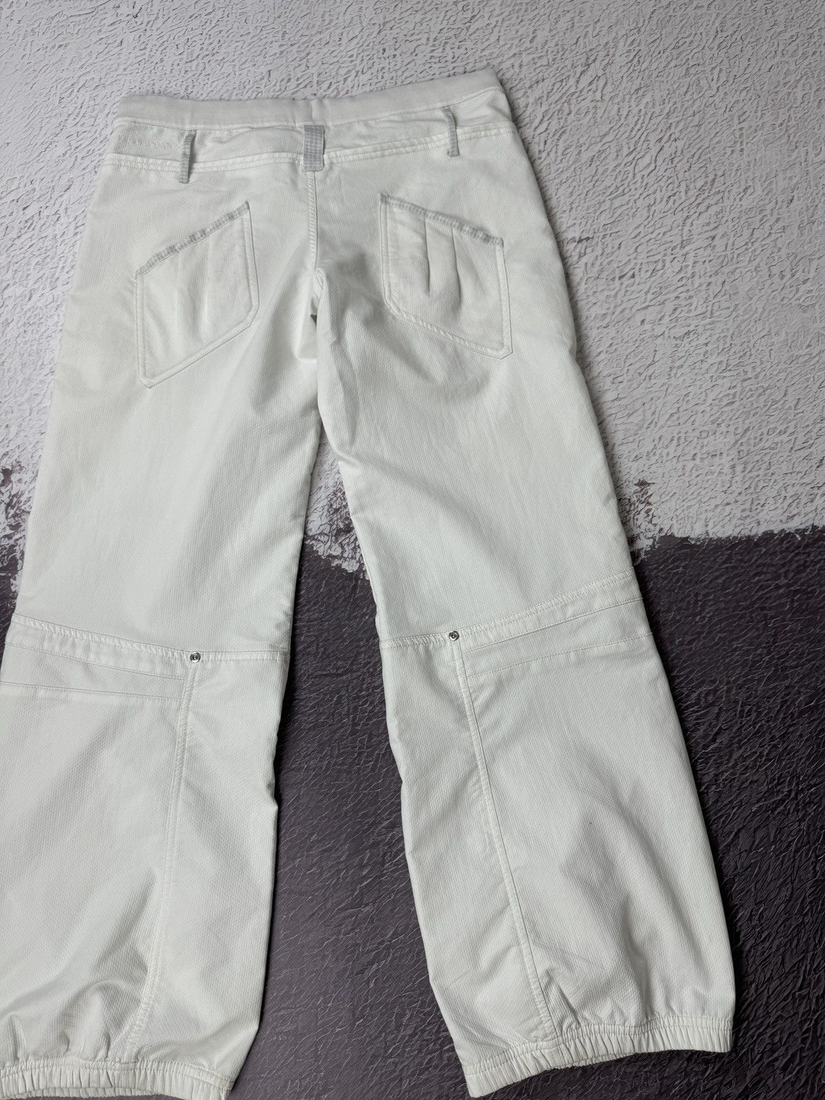 Nike Nike Vintage Y2K white wide flared track pants hype swoosh Size 30" / US 8 / IT 44 - 13 Thumbnail