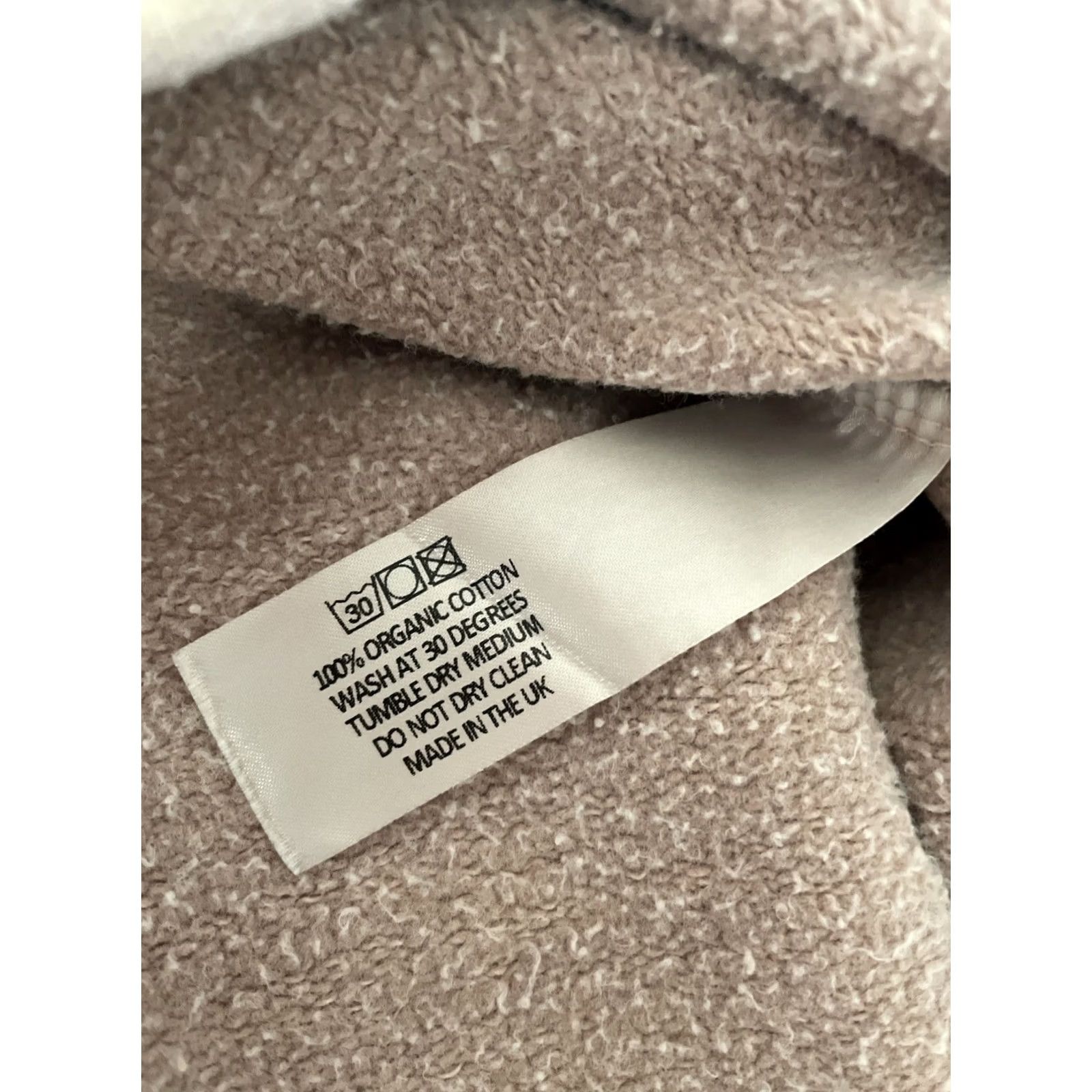 Vintage Sloppy Joe Sweatshirt Womens M Peach Collared Pullover Organic Cotton Made UK Size M / US 6-8 / IT 42-44 - 4 Thumbnail