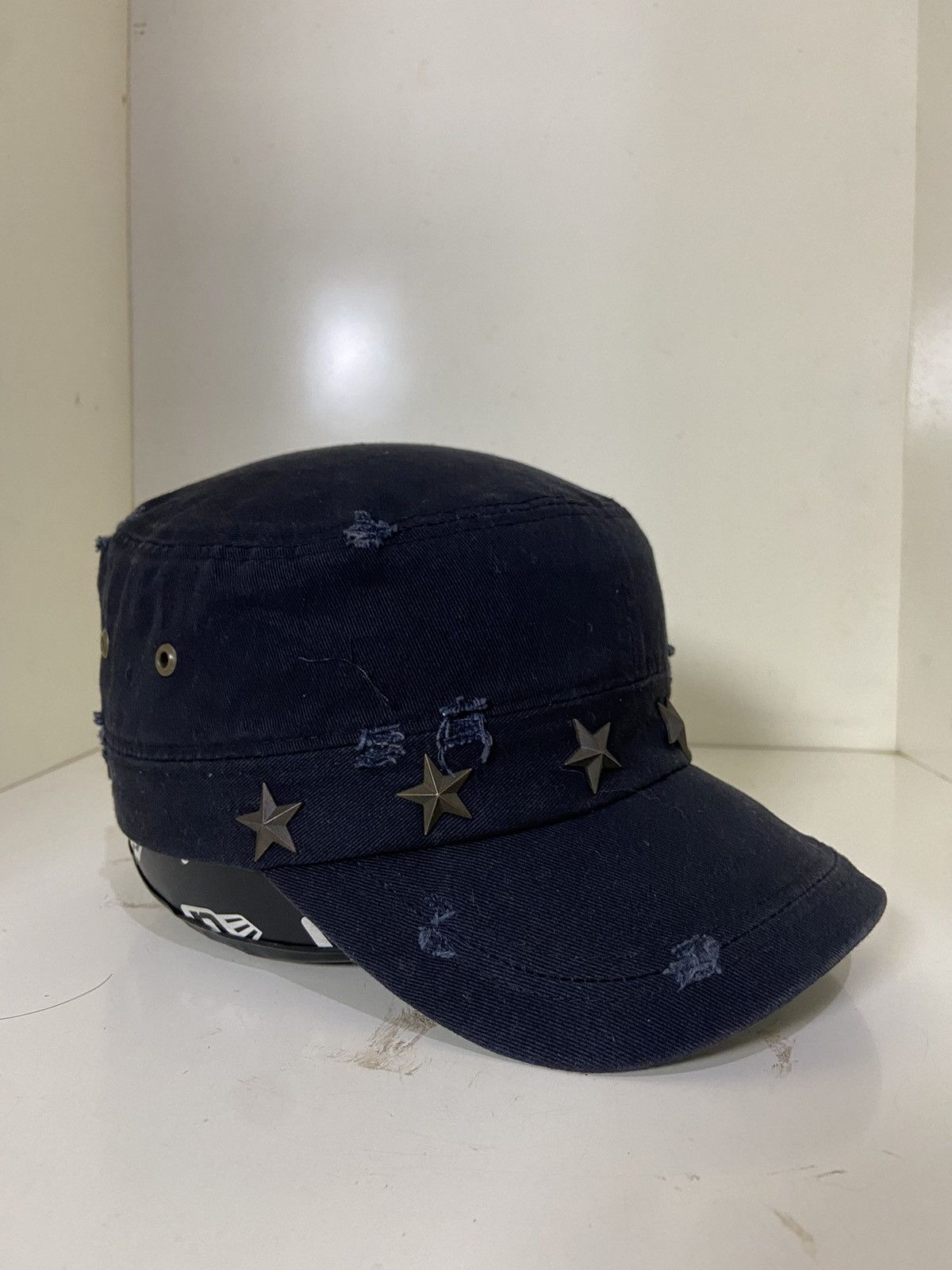 If Six Was Nine VTG cap&j patrol cap star studded Size ONE SIZE - 5 Thumbnail