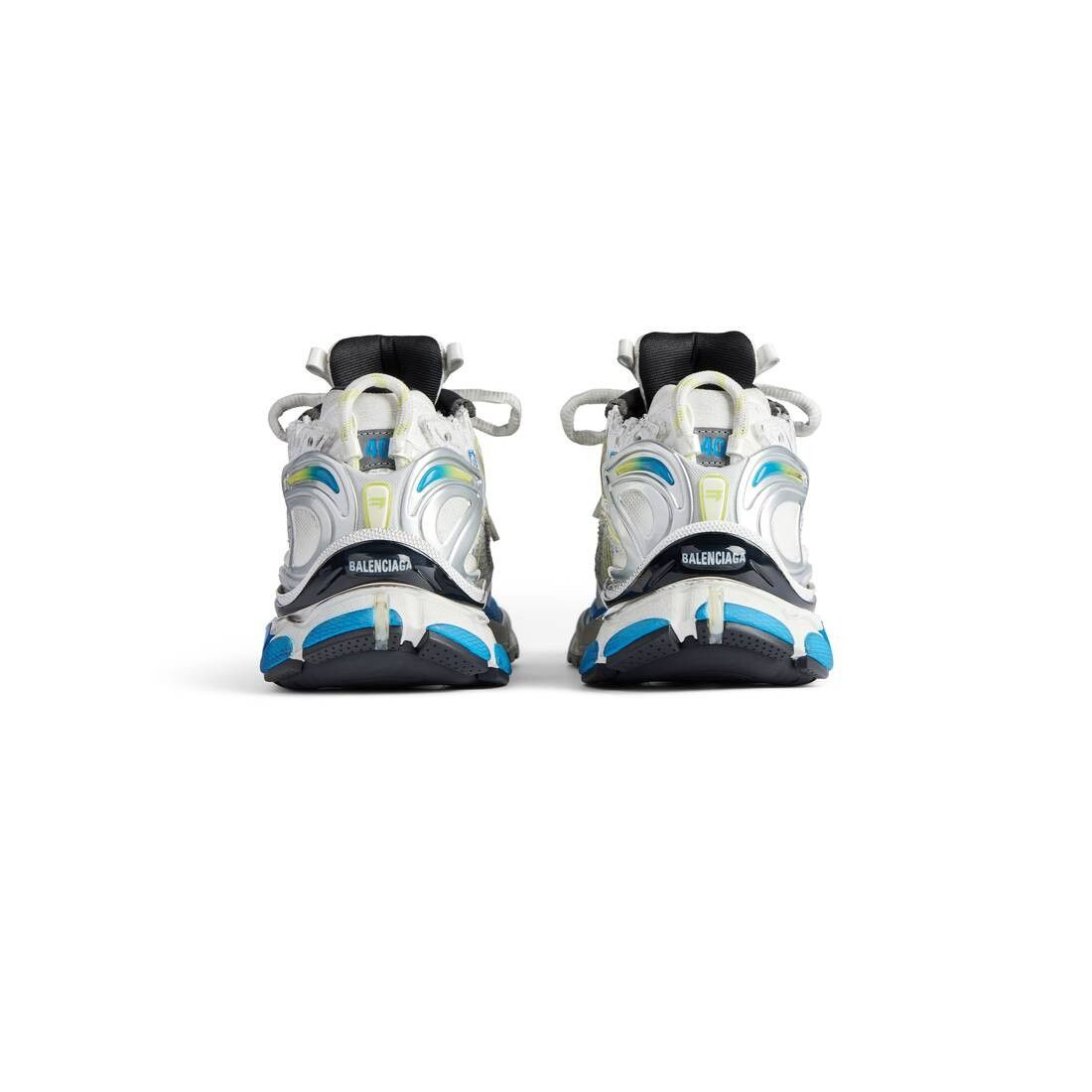 Balenciaga o1w1db10425 Runner Sneakers in Multicolor Size US 11 / EU 44 - 4 Thumbnail
