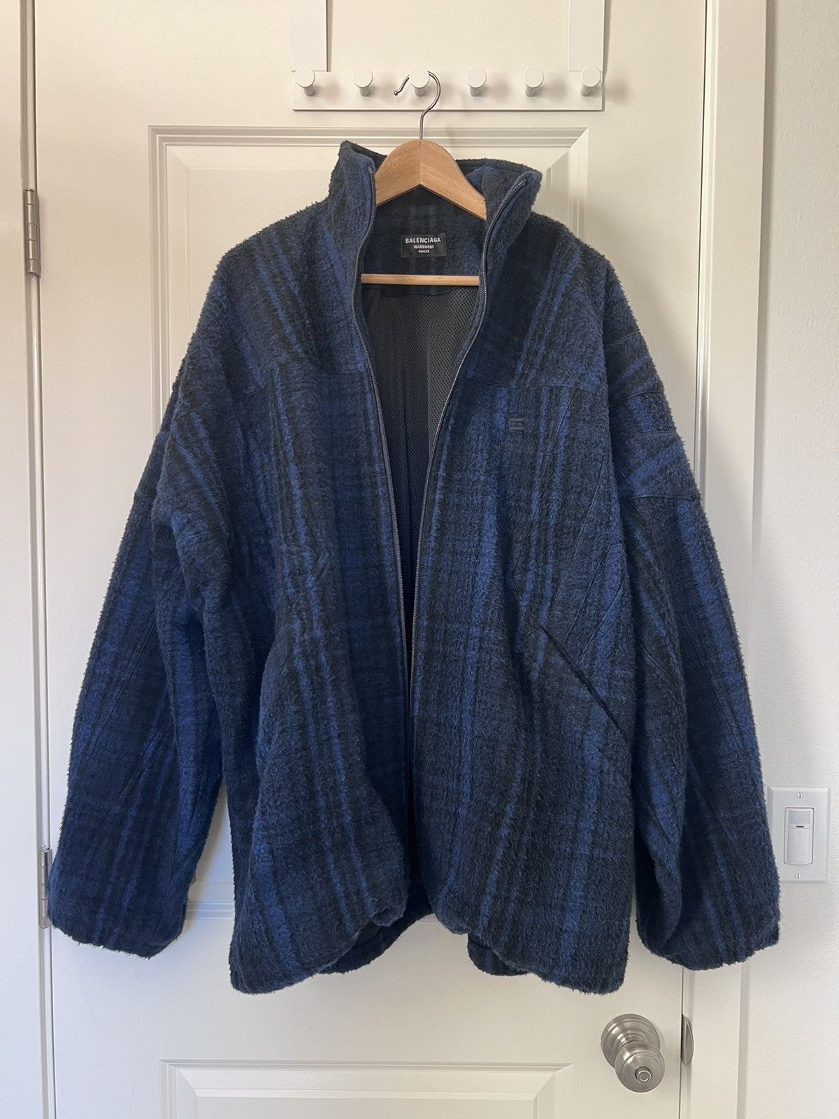 Balenciaga Fleece Tracksuit Jacket Size US M / EU 48-50 / 2 - 8 Thumbnail