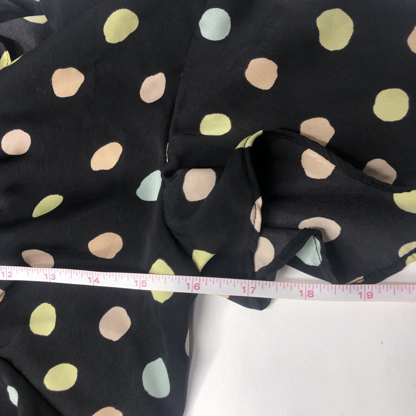 Mango Mango Y2K Black Spotted Dress Sz 4 Spotty Empire Bust Line Size S / US 4 / IT 40 - 8 Thumbnail