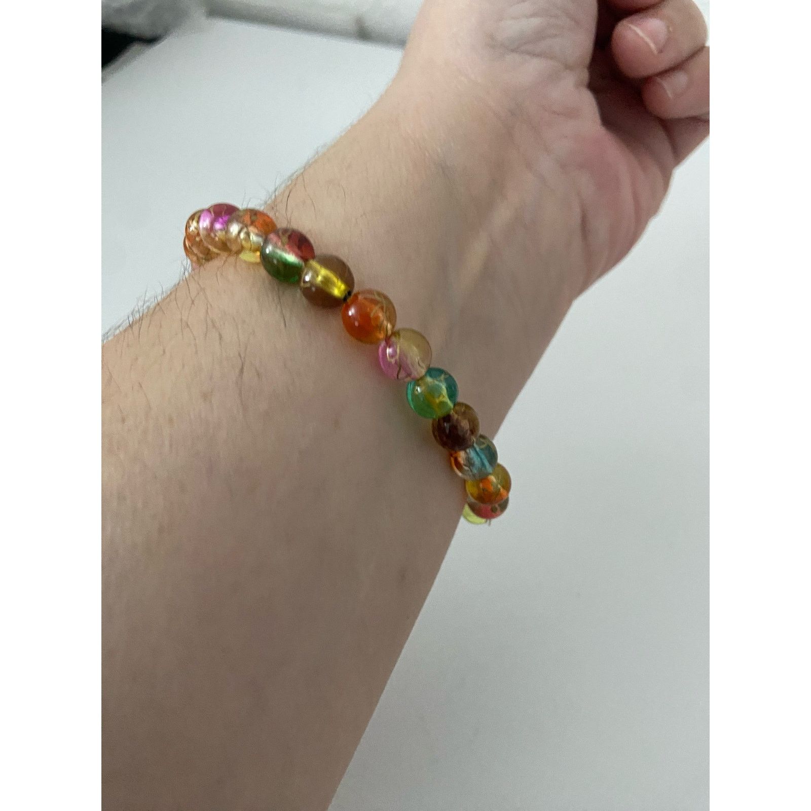 Handmade colorful bead bracelet Size ONE SIZE - 4 Thumbnail