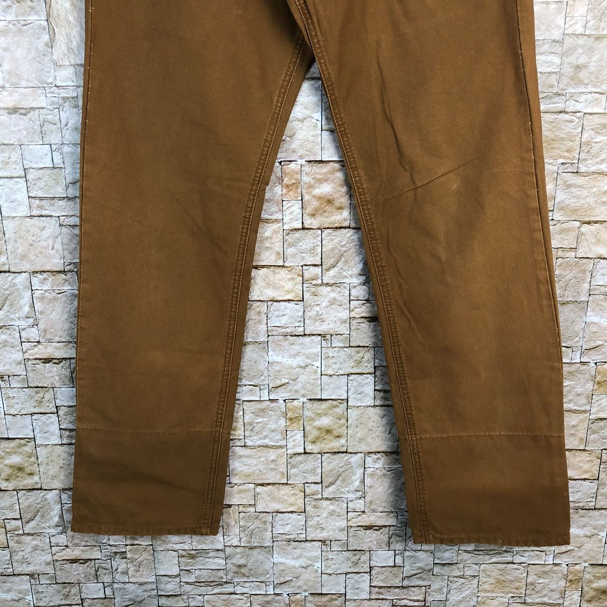 Japanese Brand Japan double waist Brown vintage cargo Pants #A434 Size US 28 / EU 44 - 7 Thumbnail