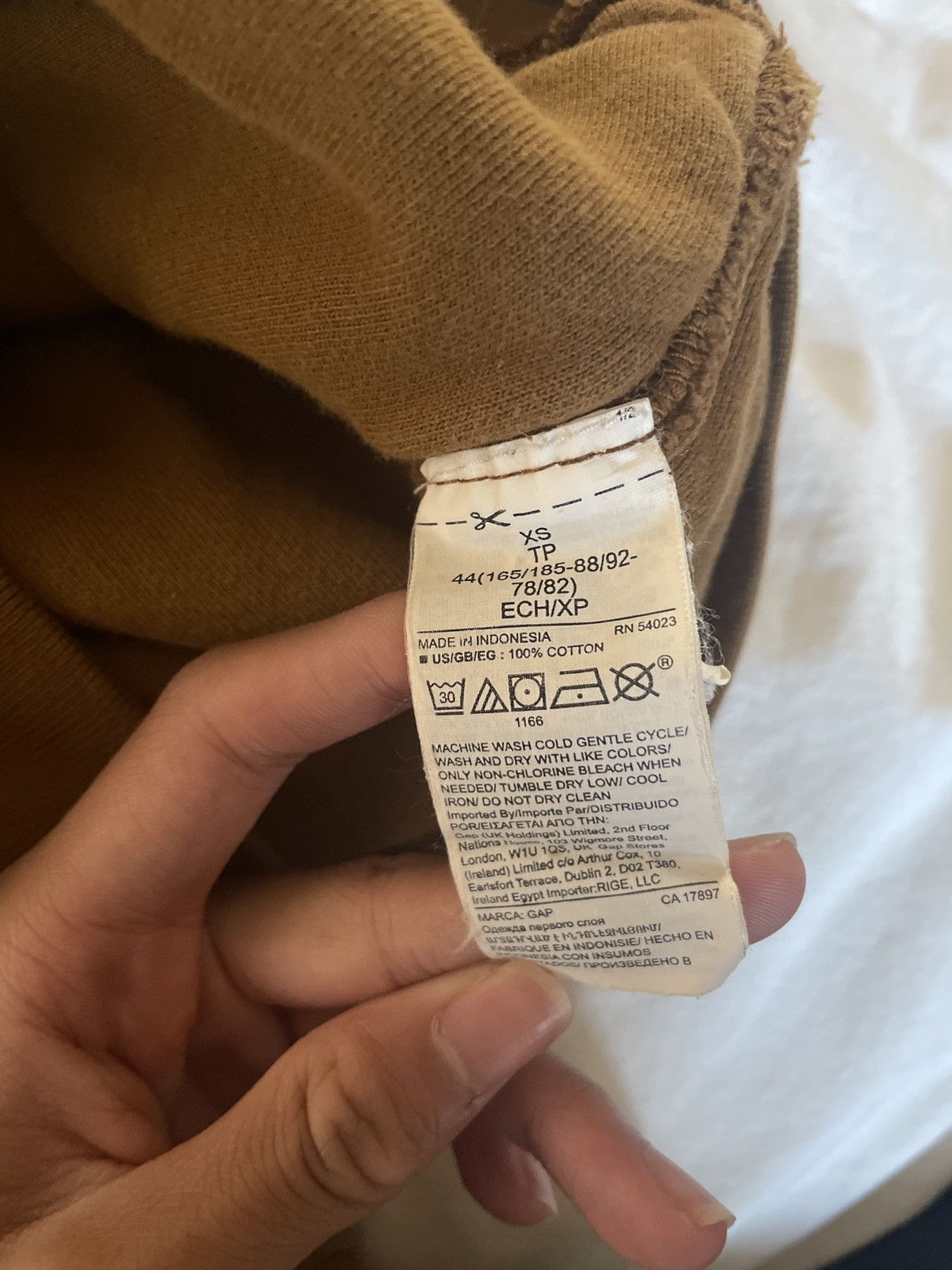 Gap × Yeezy Yeezy gap xs hoodie Size US XS / EU 42 / 0 - 3 Thumbnail