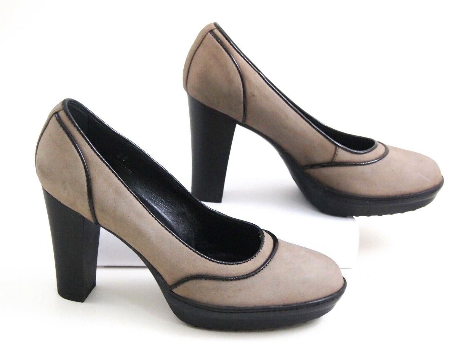 Tod's Tod's Heels Sandy Beige Suede Womens US 6 EU 36 Size US 6 / IT 36 - 2 Thumbnail