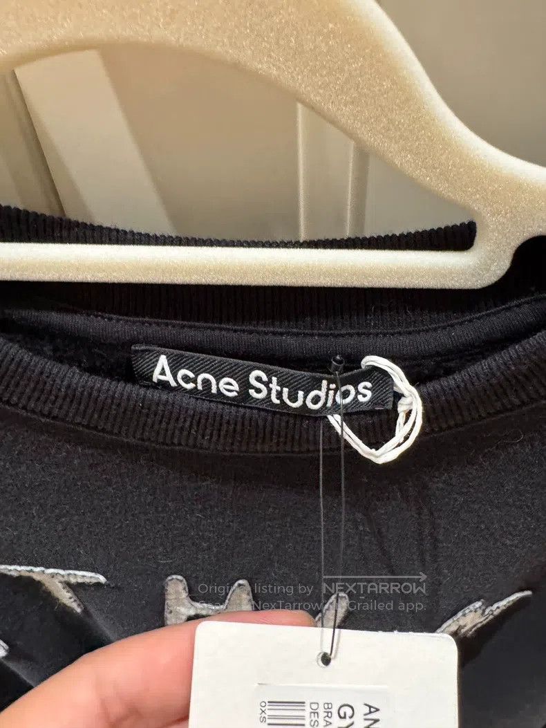 Acne Studios Acne Studios Letter Sweatshirt Size US XS / EU 42 / 0 - 2 Thumbnail
