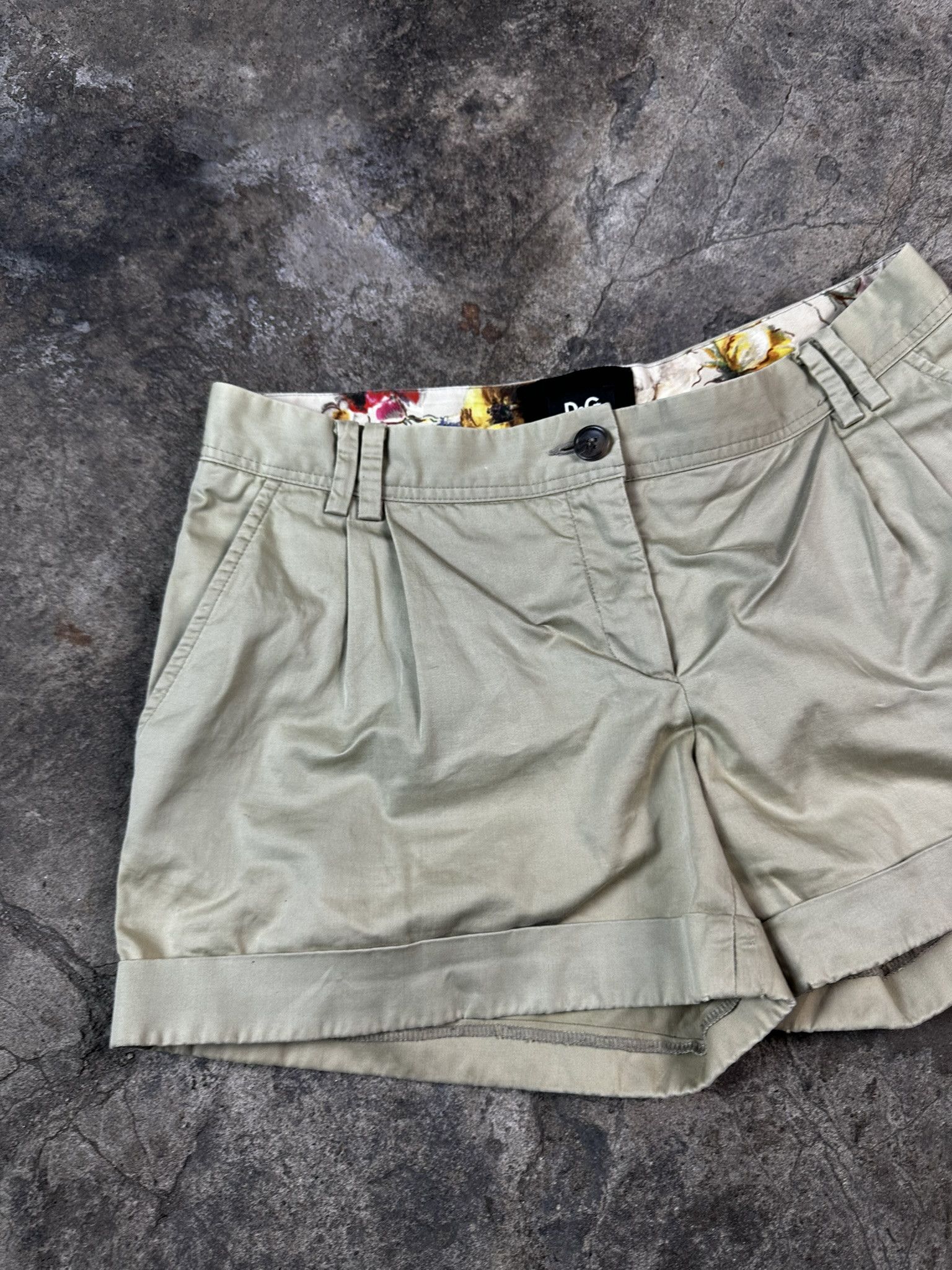 Designer × Dolce & Gabbana Vintage Y2k Dolce & Gabbana Chino Shorts Size 27" / US 4 / IT 40 - 2 Thumbnail