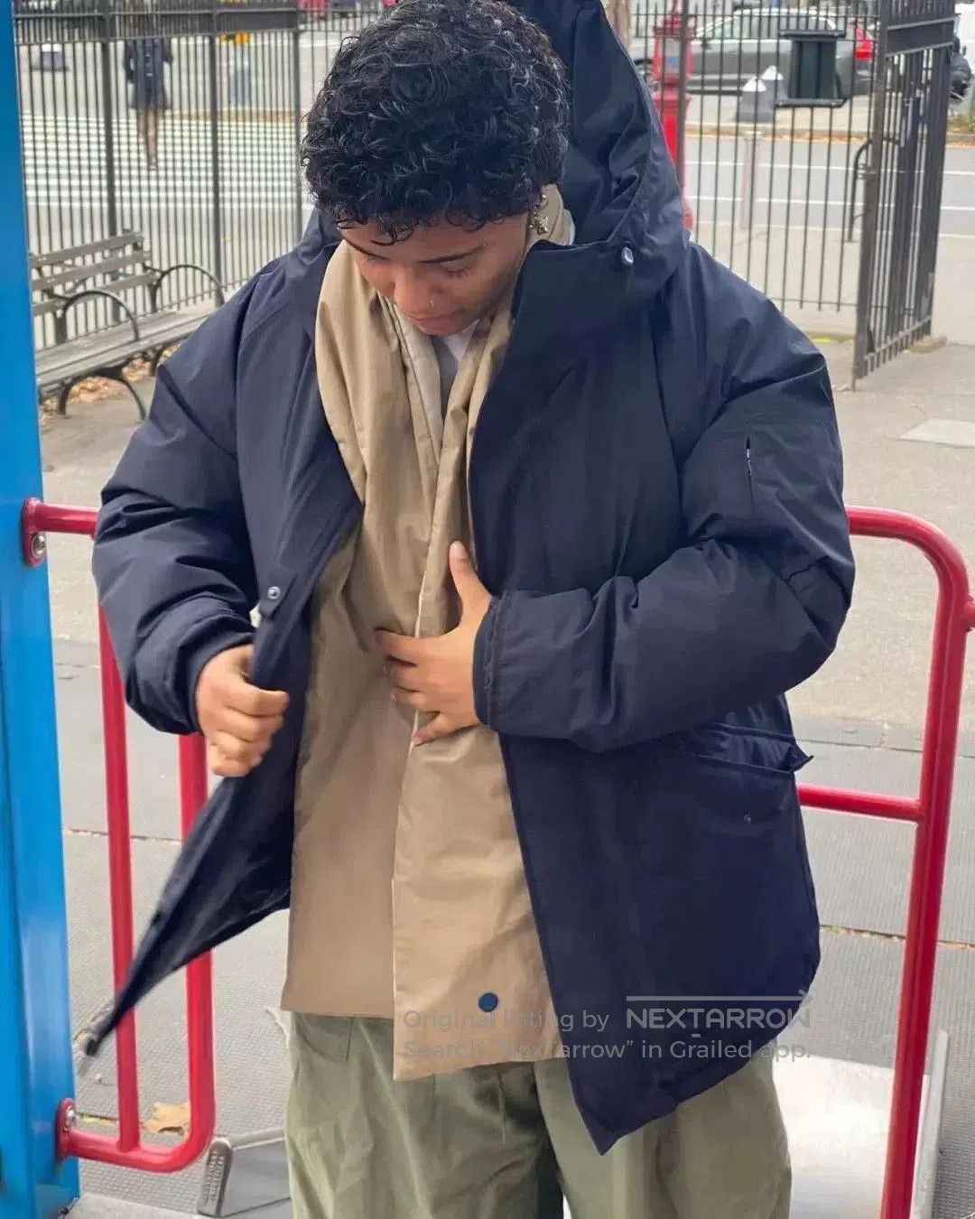 Nanamica nanamica GORE-TEX down coat in black. Size US M / EU 48-50 / 2 - 1 Thumbnail