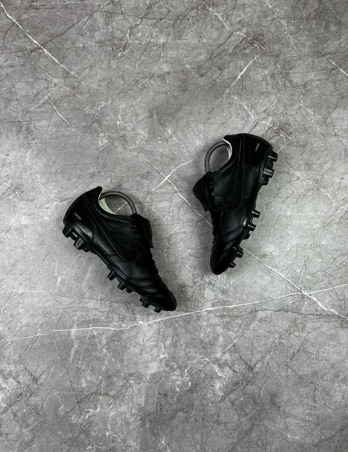 Vintage 2008 Nike Tiempo Leather Footbal Boots Cleats