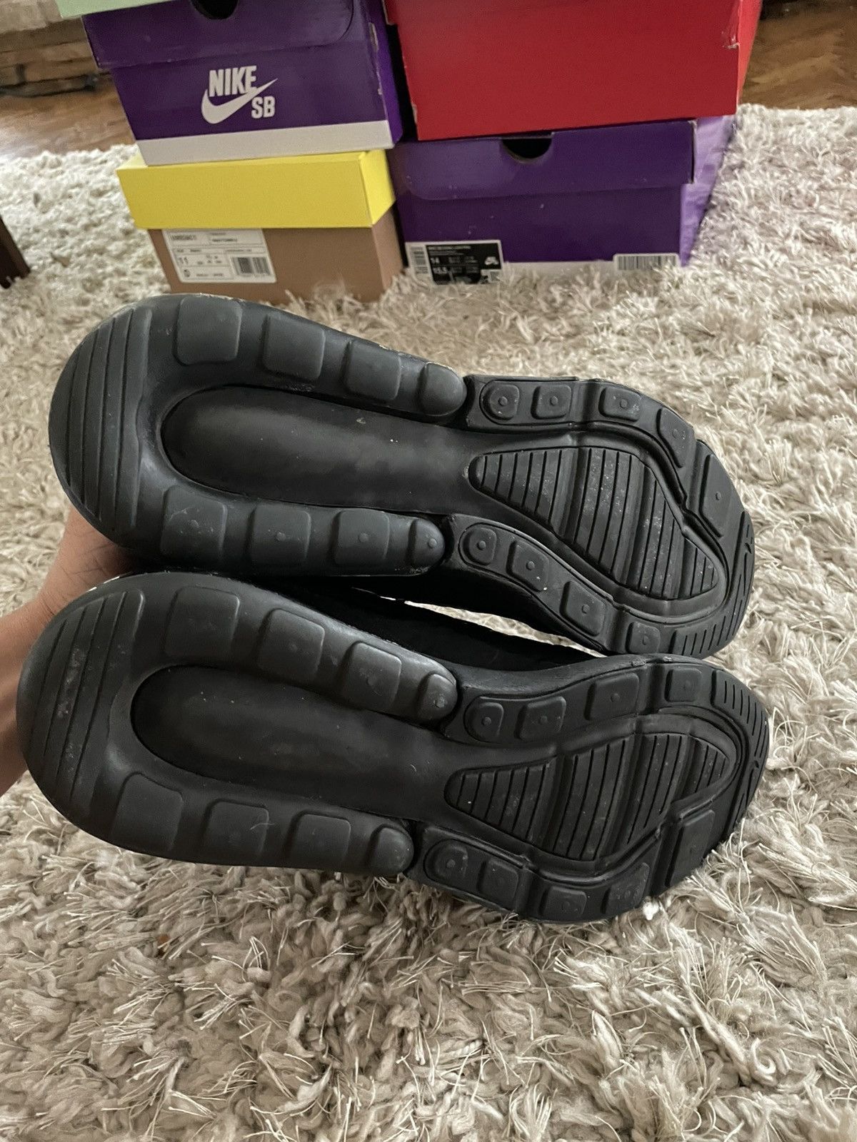 Nike Nike Wmns Air Max 270 Triple Black Size US 9.5 / IT 39.5 - 7 Thumbnail